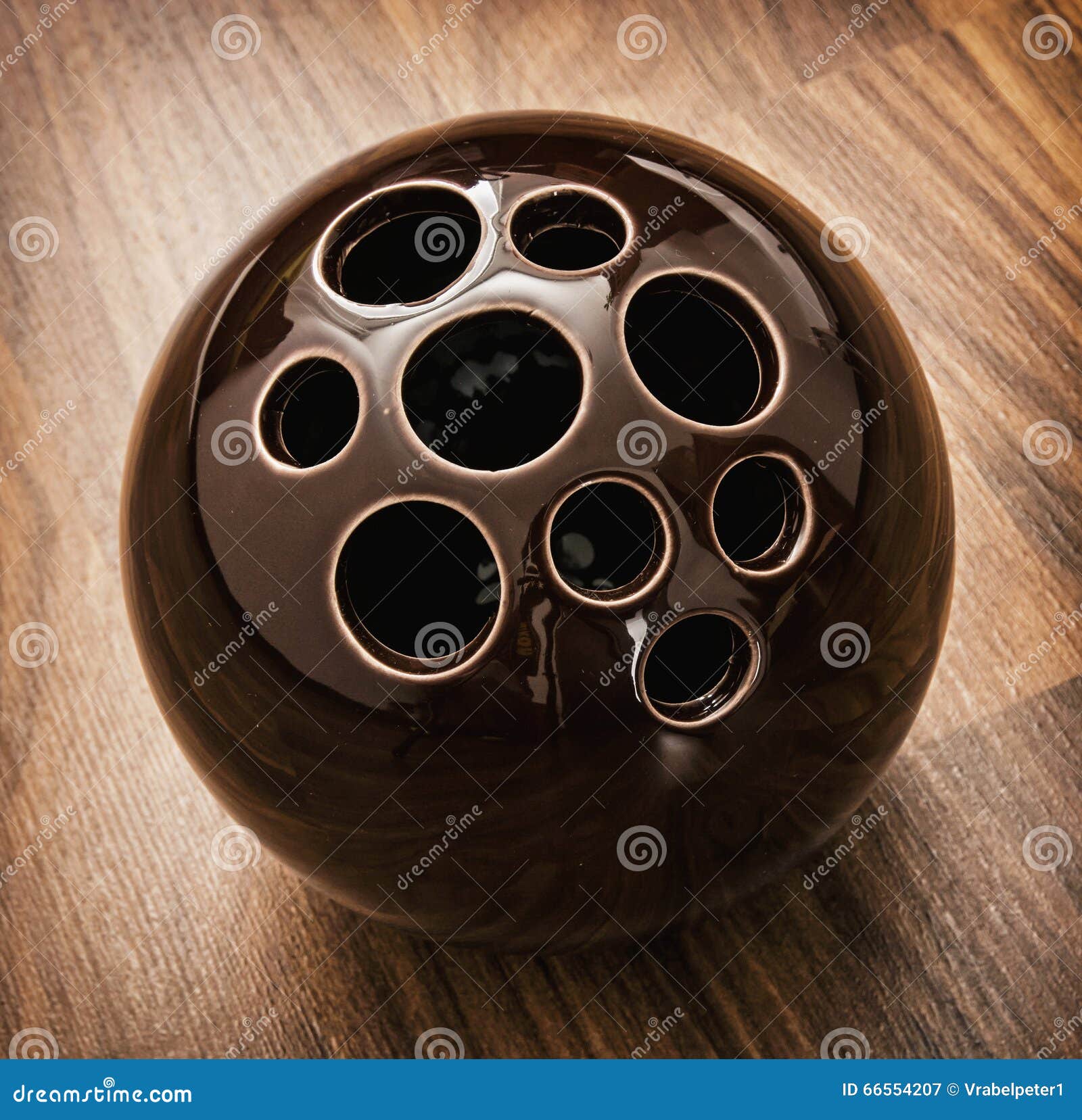 Ceramic Decorative Ball with Holes Stock Image Image of concept