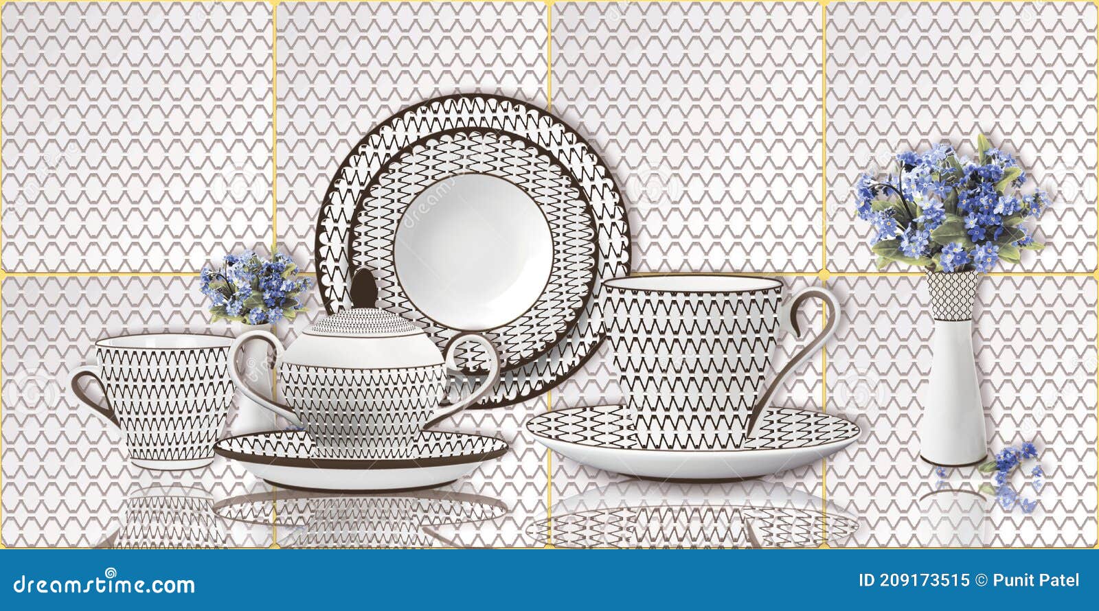 Ceramic Design and Digital Wall Tiles & Abstract Wallpapers Designs