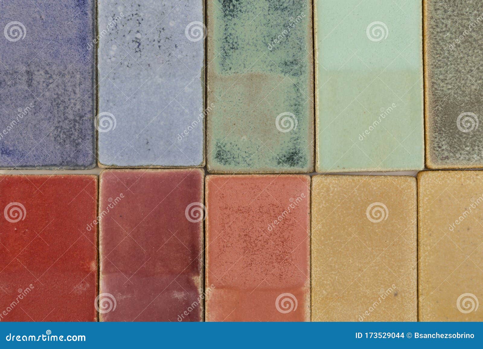 Ceramic glaze tests stock photo. Image of horizontal 173529044