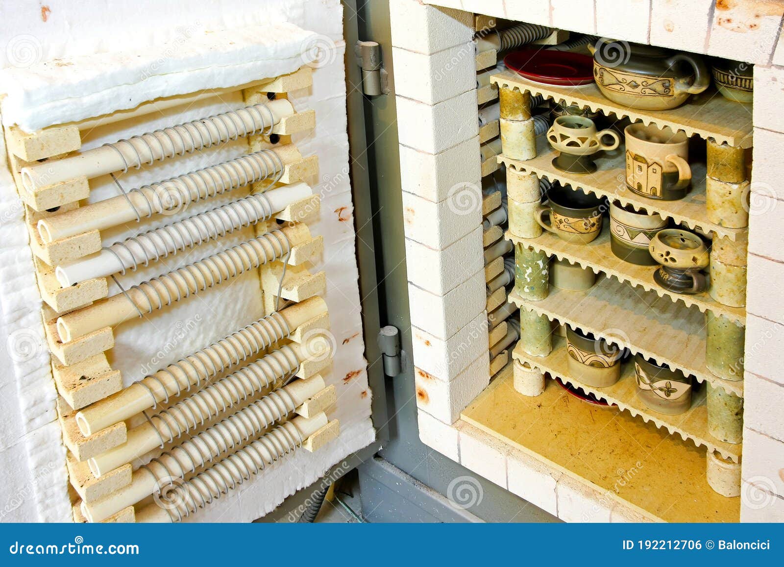 Ceramic kiln stock photo. Image of ashtray, kiln, glaze 192212706