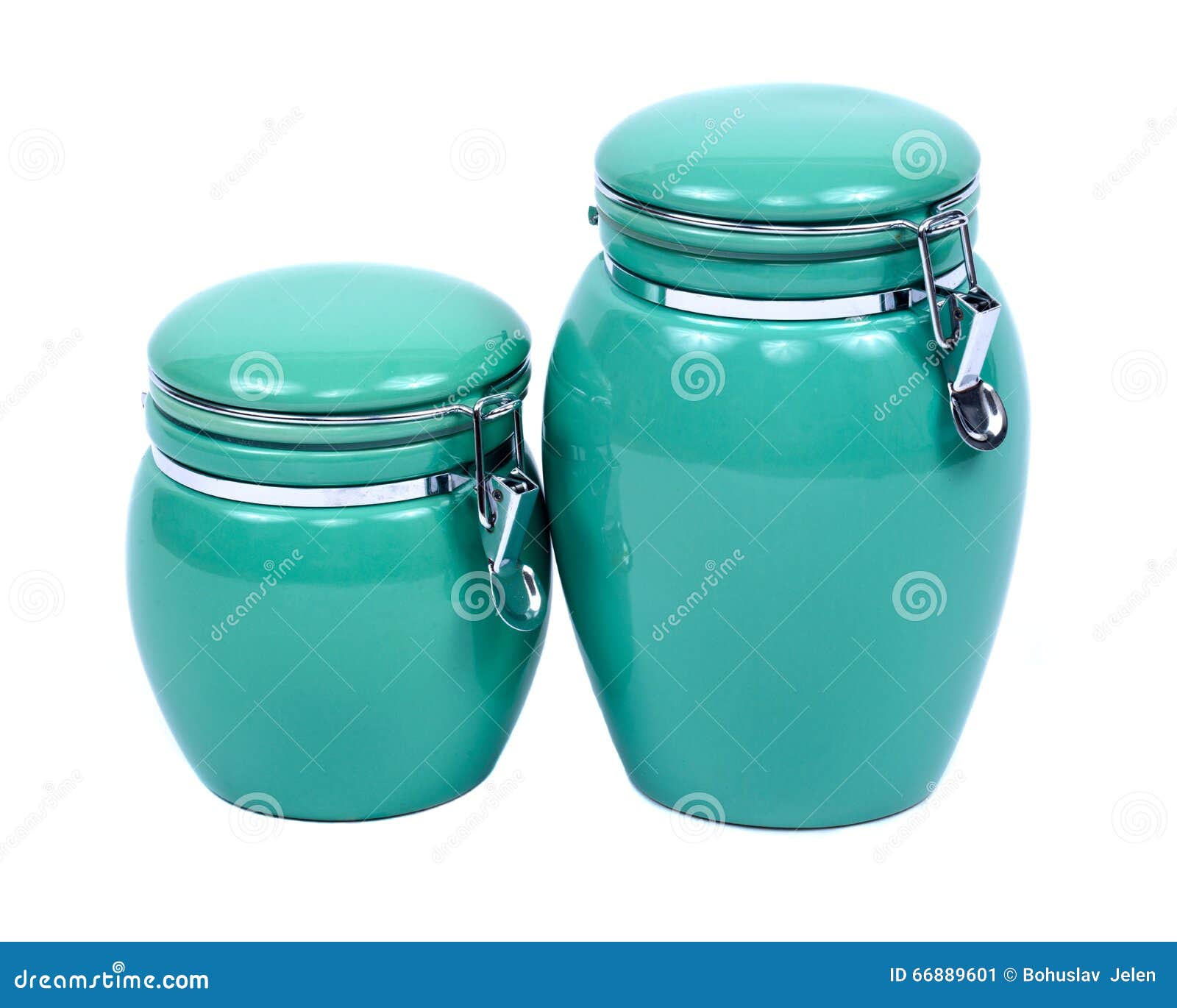 Ceramic kitchen containers stock image. Image of food 66889601