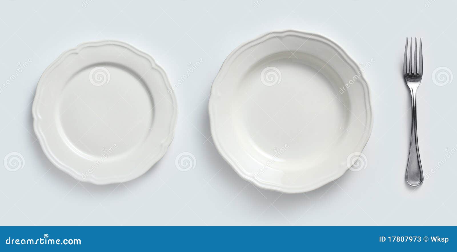 ceramic plates & cutlery
