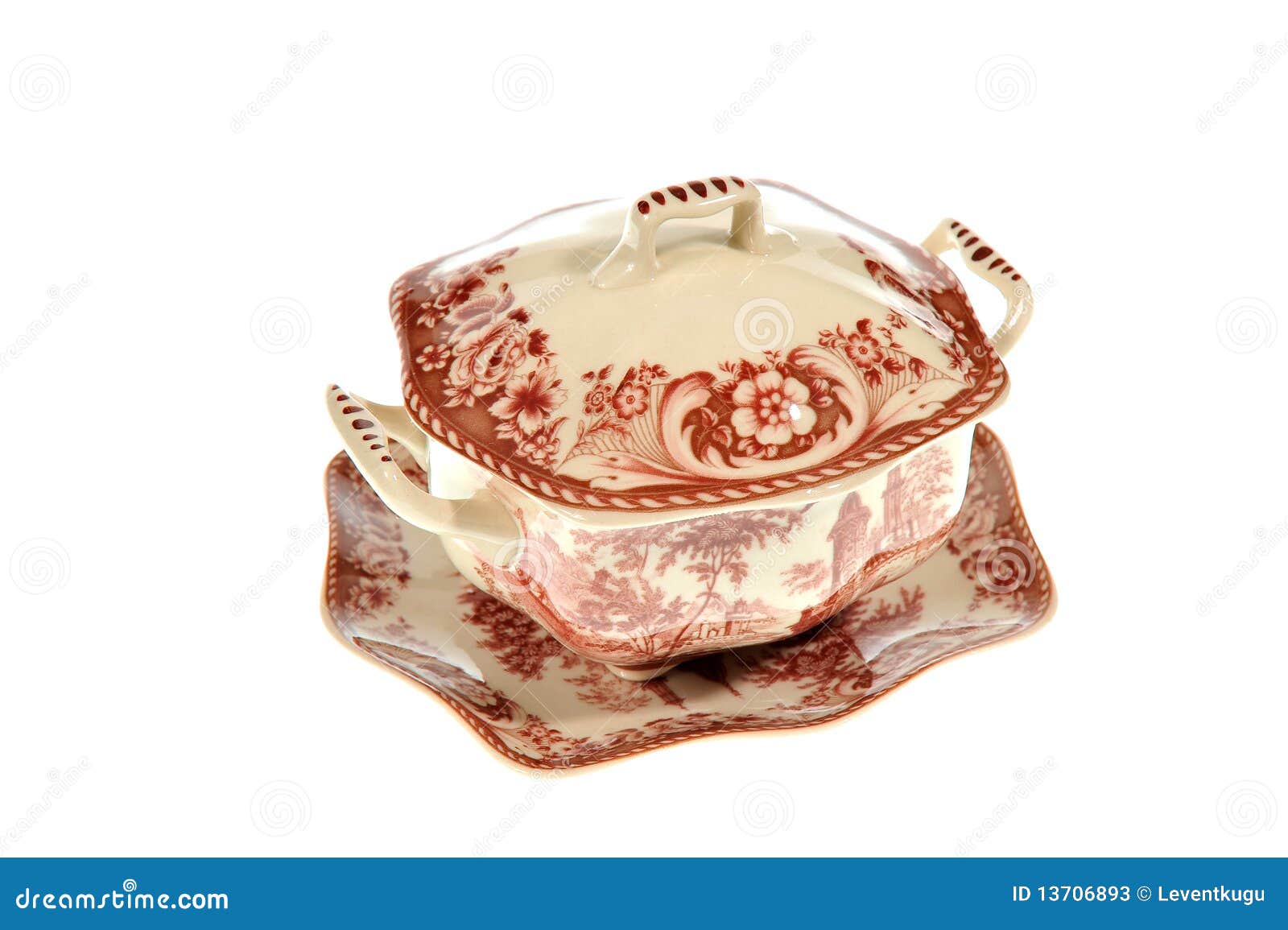 Ceramic pot stock image. Image of cottage, rough, rustic 13706893