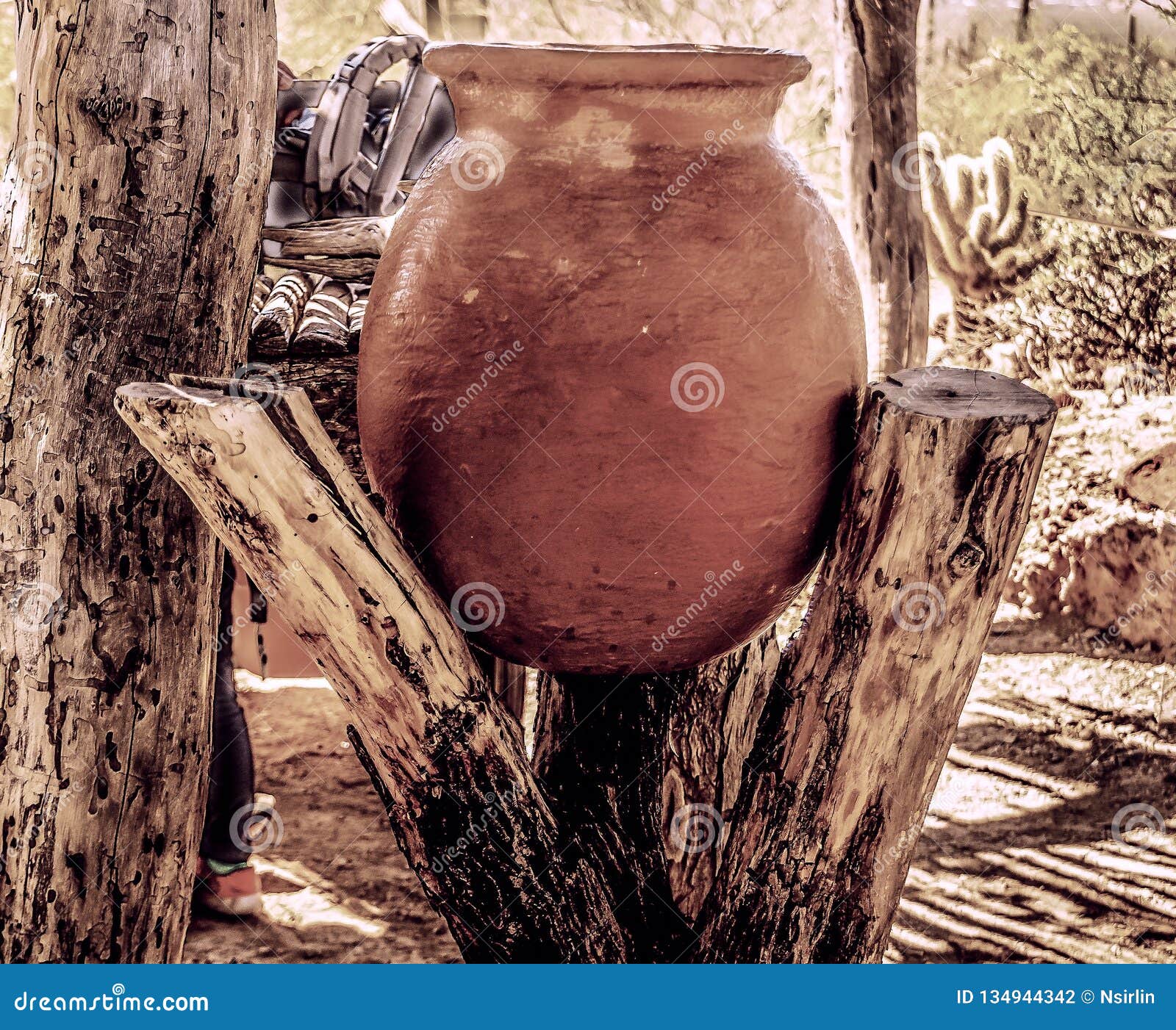 Ceramic Pot stock photo. Image of arizona, southwest 134944342