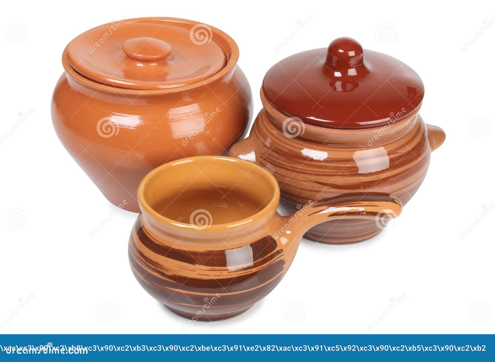 Ceramic pots stock photo. Image of equipment, bowl, kitchen 41692282