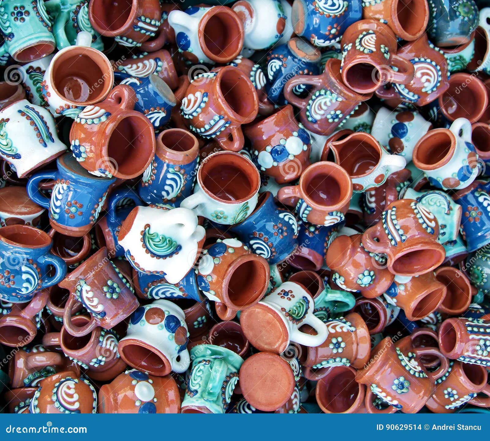 Ceramic in Romania stock photo. Image of clay, folklore 90629514