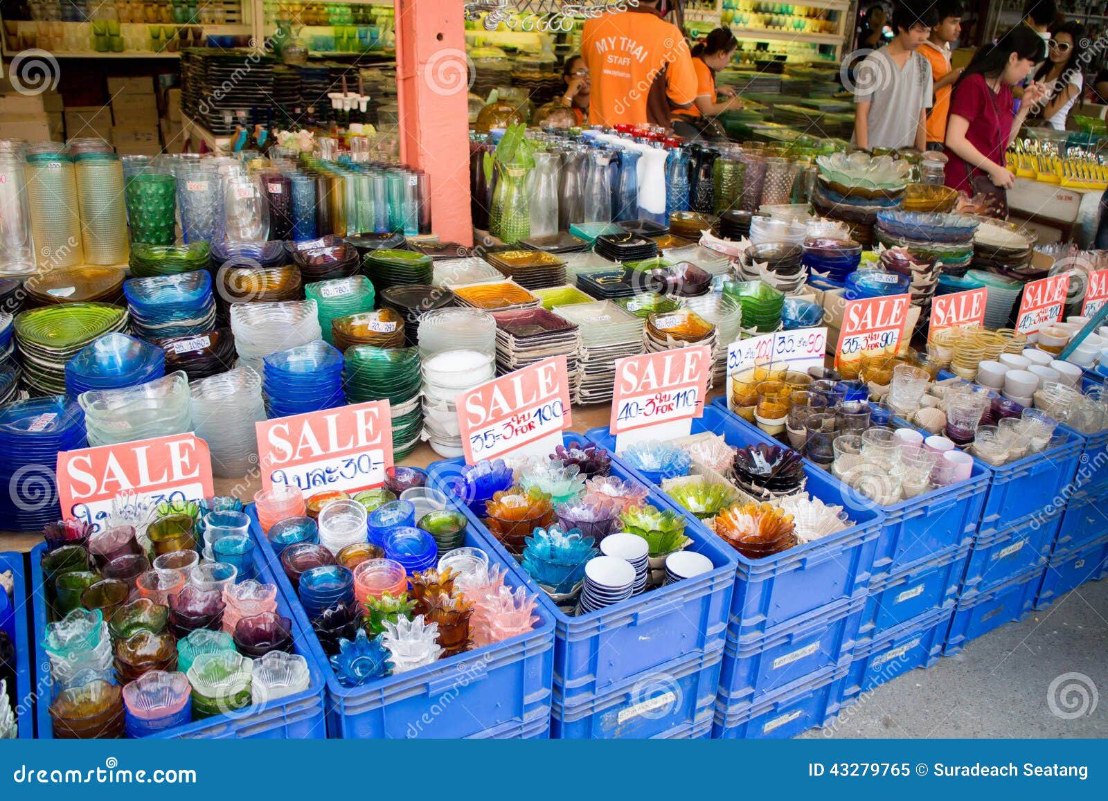 Ceramic Shop at Chatuchak Weekend Market Editorial Image Image of