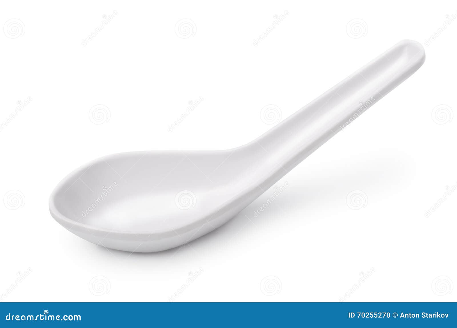 Ceramic soup spoon stock photo. Image of object, cooking 70255270