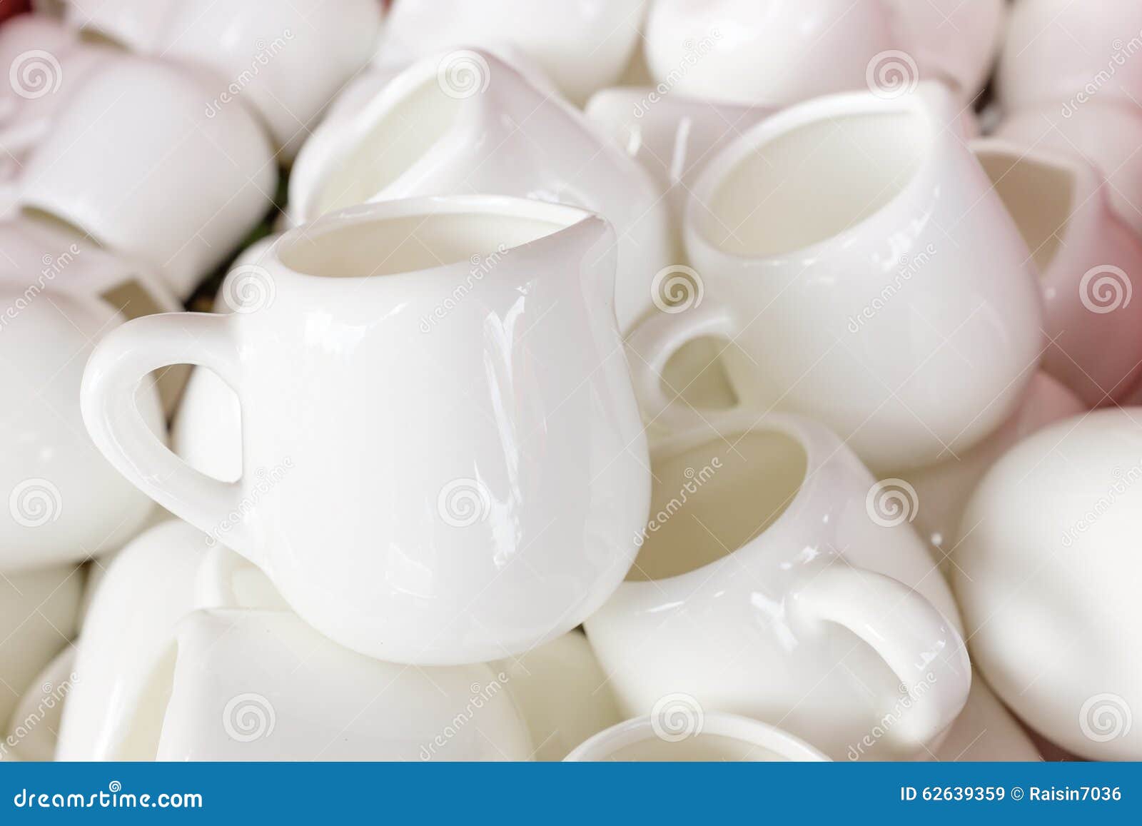 Ceramic Tableware in the Jatujak Weekend Market, Thailand. Stock Image