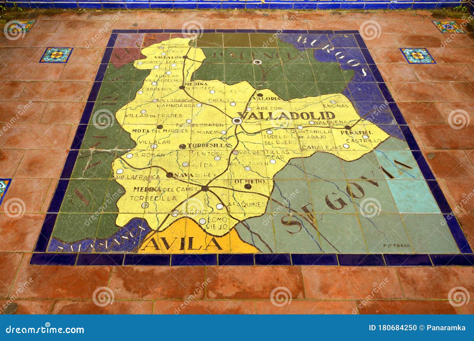 pics Seville Spain On World Map ceramic map tiles in seville editorial image image of andalusia muslim 180684250