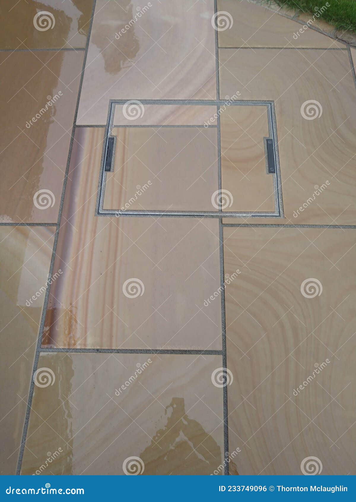 Ceramic tile patio stock photo. Image of floor, construction 233749096