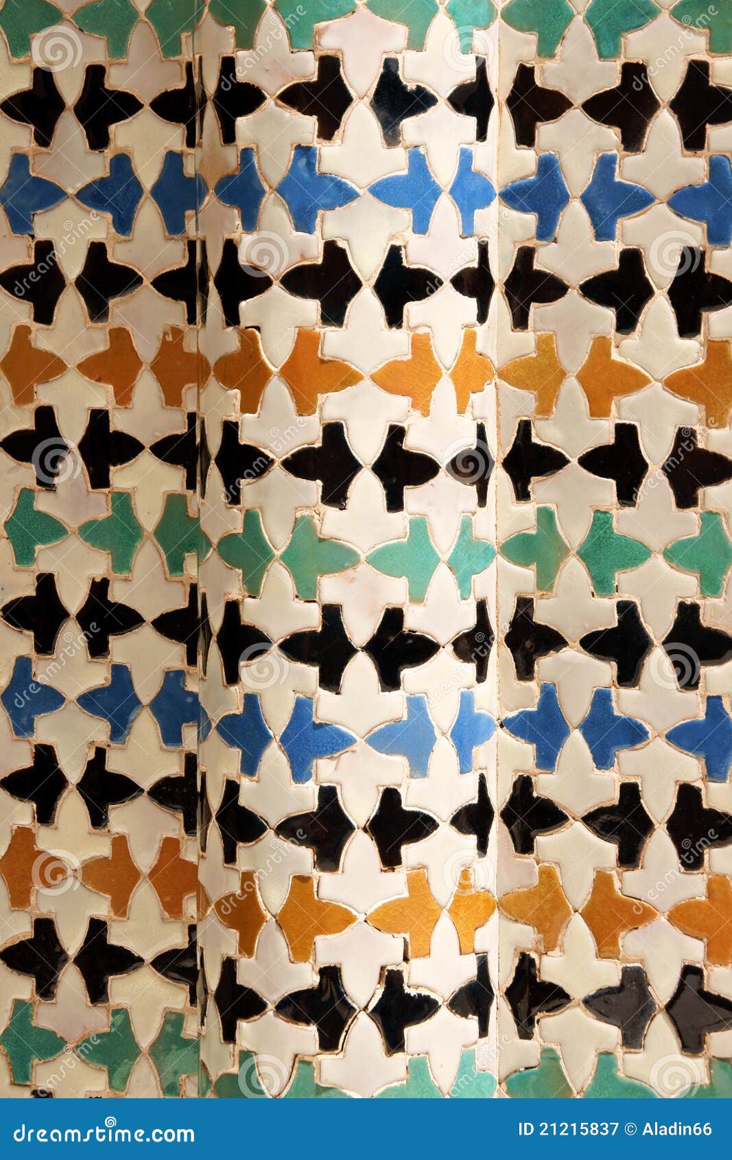 ceramic tile works at nasrid palaces in granada