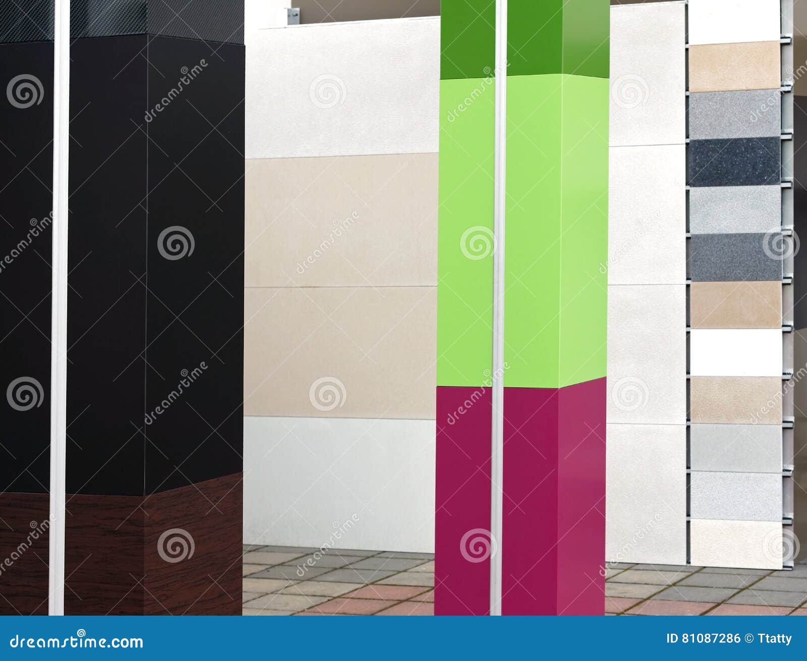 Ceramic tiles samples stock photo. Image of material 81087286