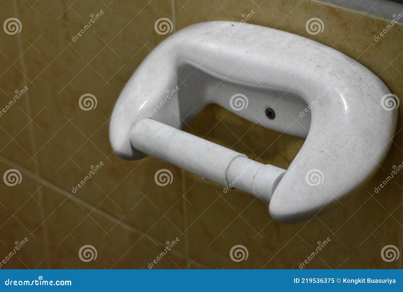Ceramic Tissue Hang in the Restrooms Stock Image Image of shower