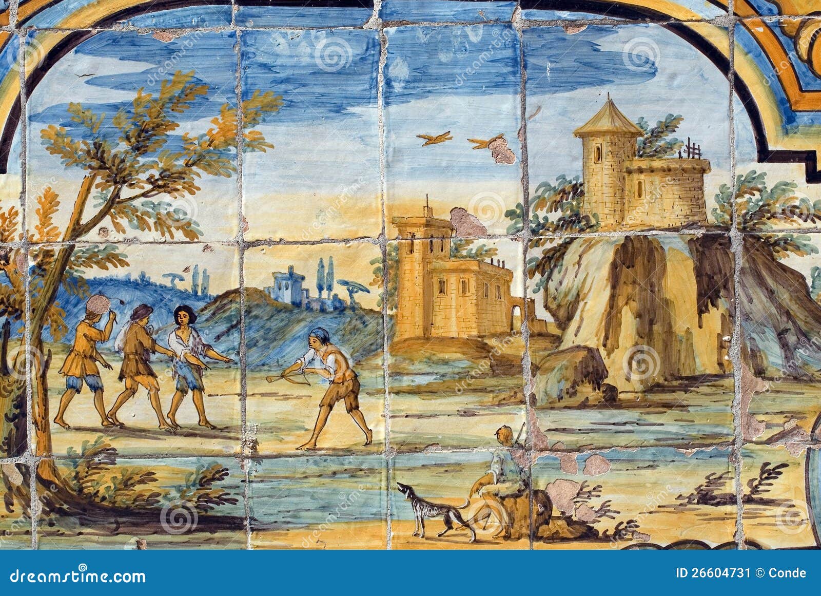 Ceramics in the City of Naples Stock Image Image of clay, catholicism