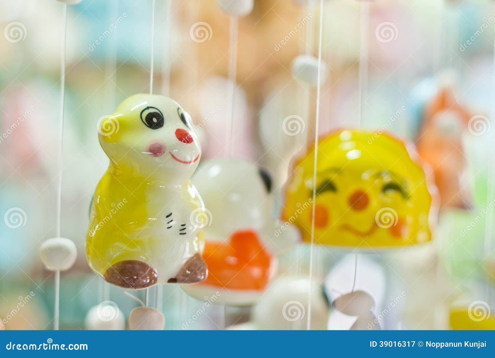 Ceramics mobile stock image. Image of string, background 39016317