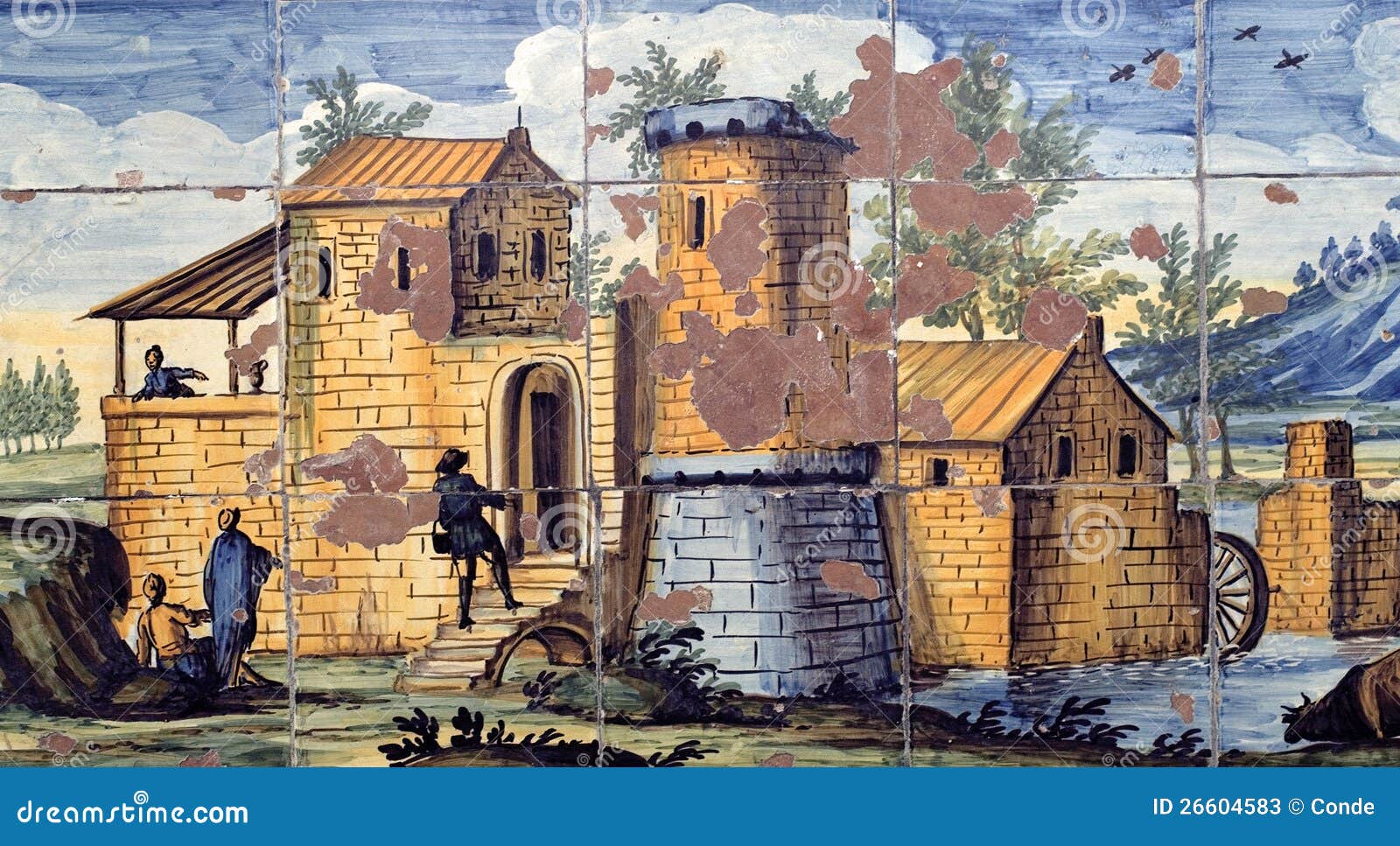 Ceramics in Naples stock image. Image of abstract, artistic 26604583