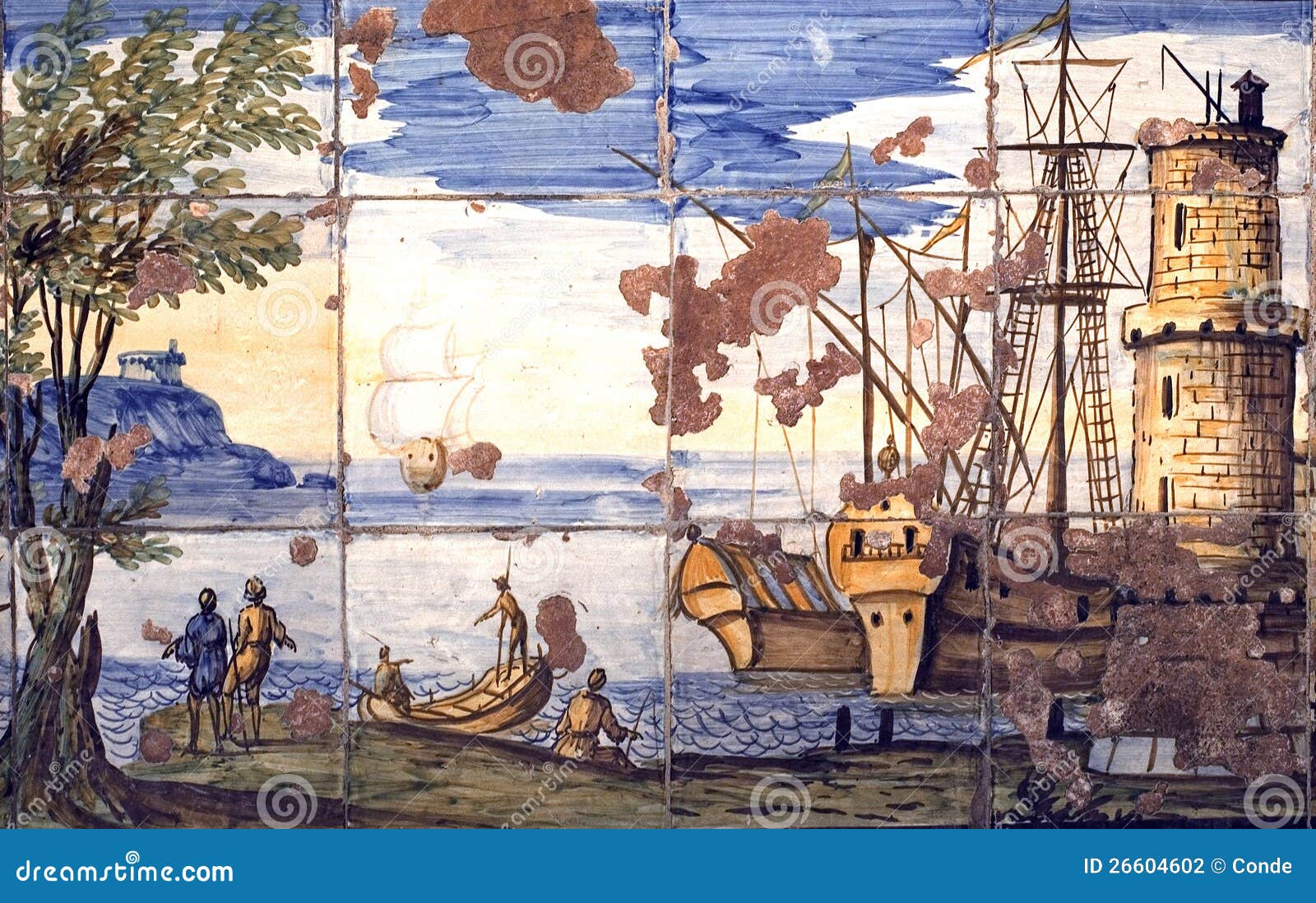 Ceramics in Naples stock photo. Image of classic, design 26604602