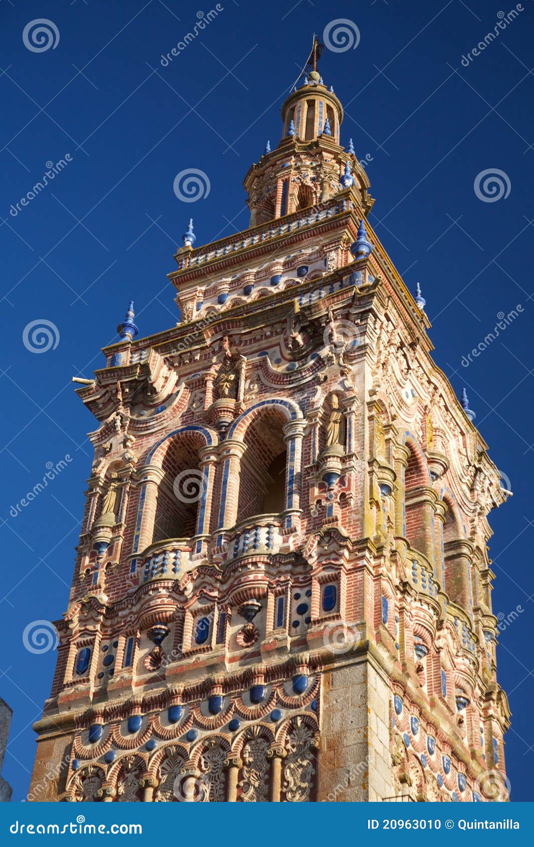 Ceramics tower stock photo. Image of religion, city, architecture