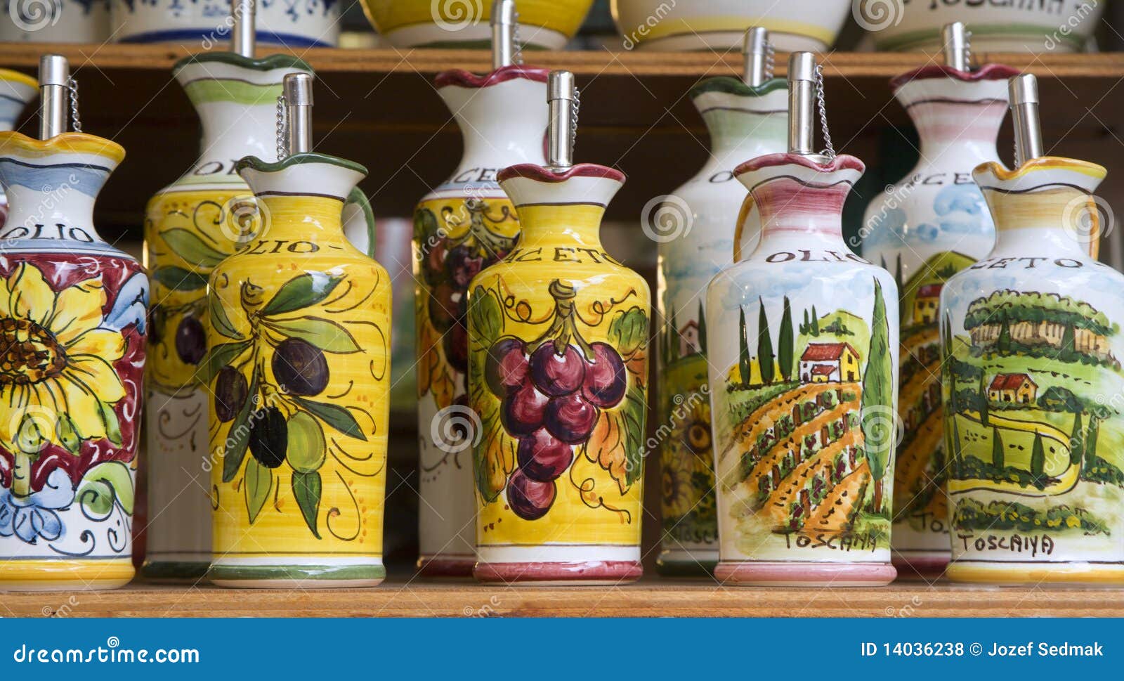 Ceramics from tuscany stock photo. Image of ceramics 14036238