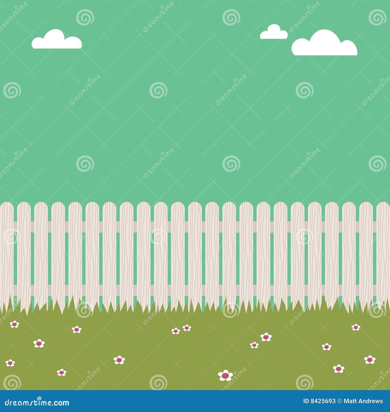 Valla blanca de piquete ilustración del vector. Ilustración de madera -  8425693, image size:1600x1690