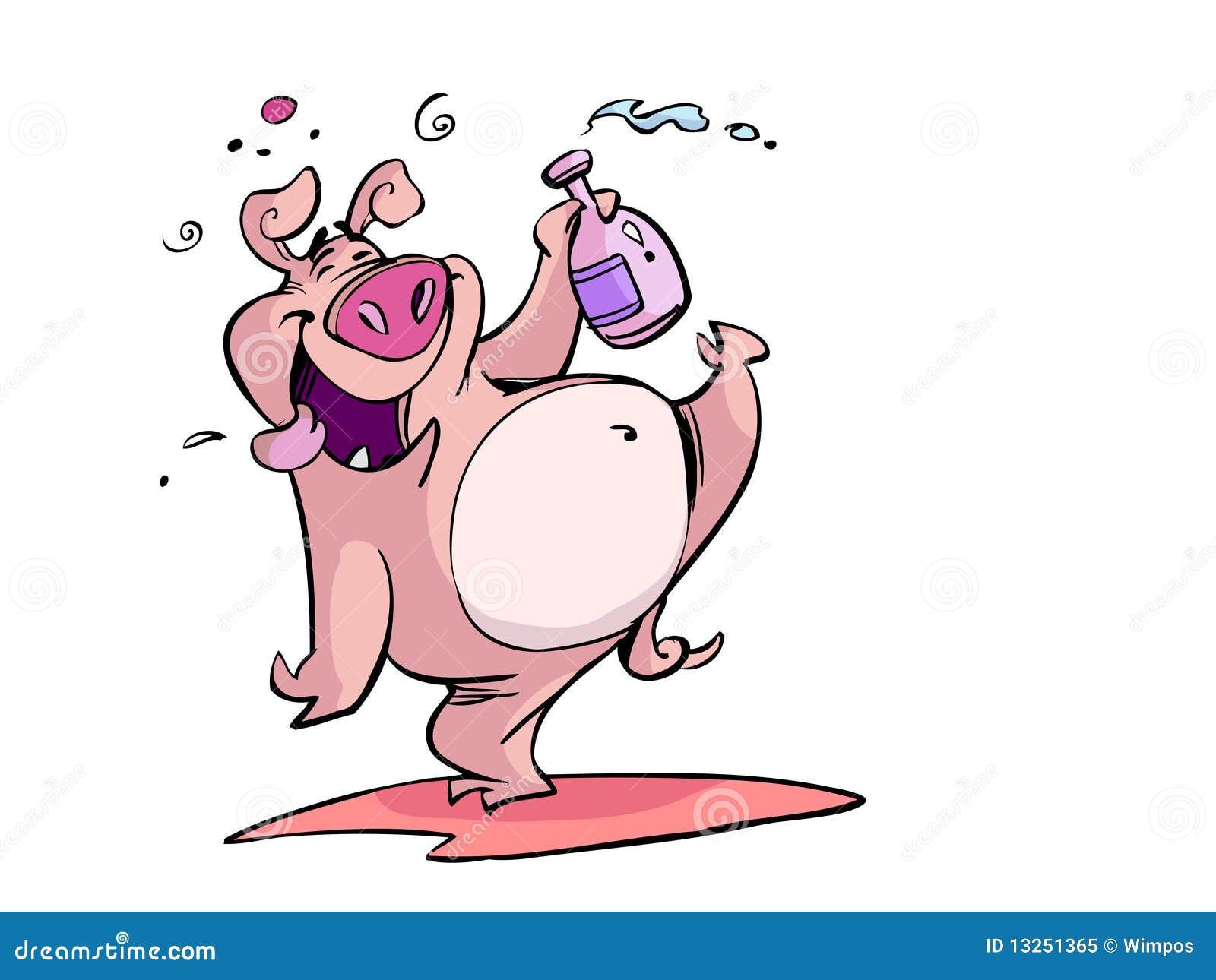 Cerdo Borracho Stock De Ilustracin Ilustracin De Caf 13251365 Cerdo Borracho Stock De Ilustracin Ilustracin De Caf 13251365