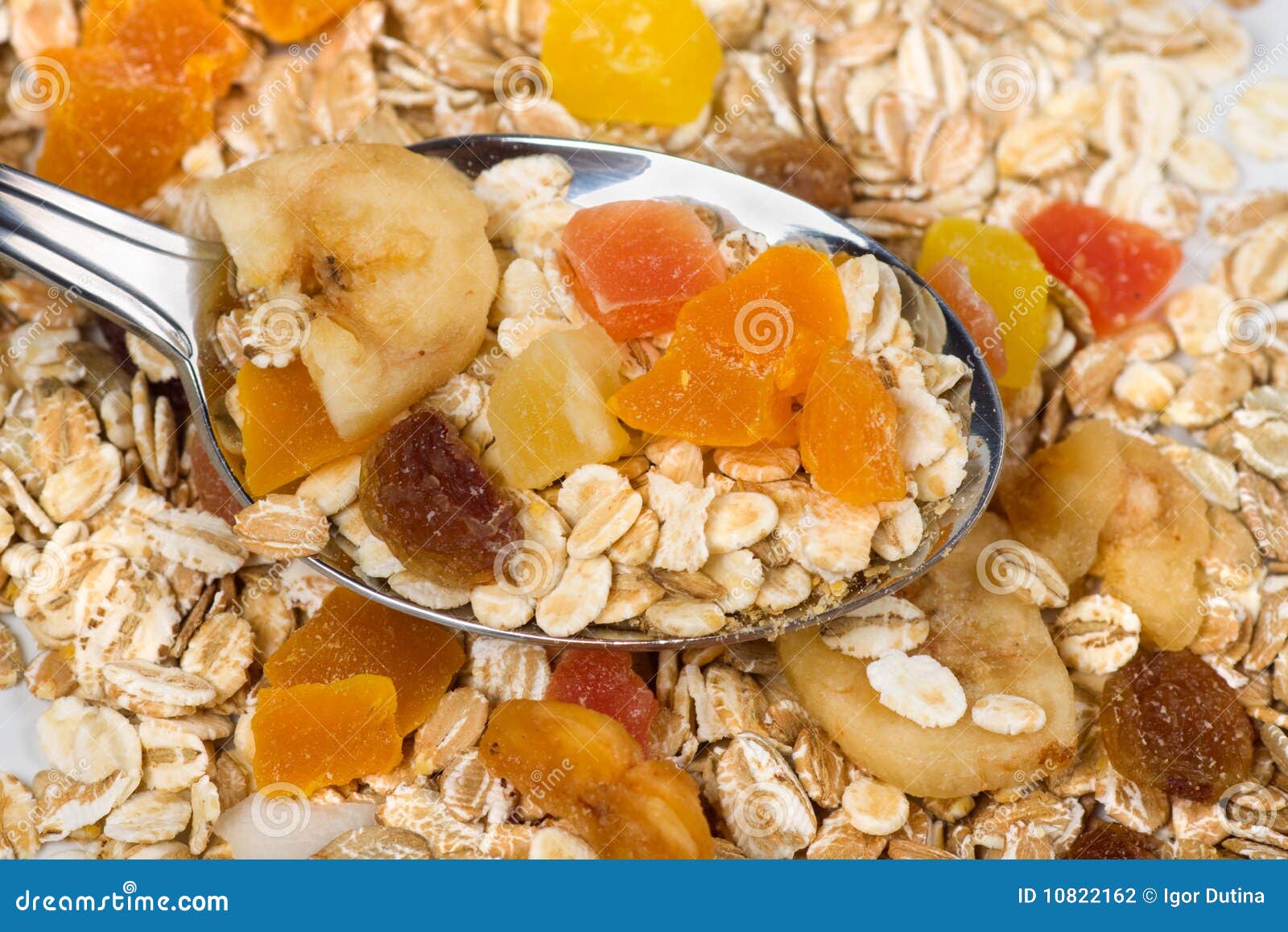 Cereal Muesli with Dried Fruit Stock Photo Image of fruit, muesli