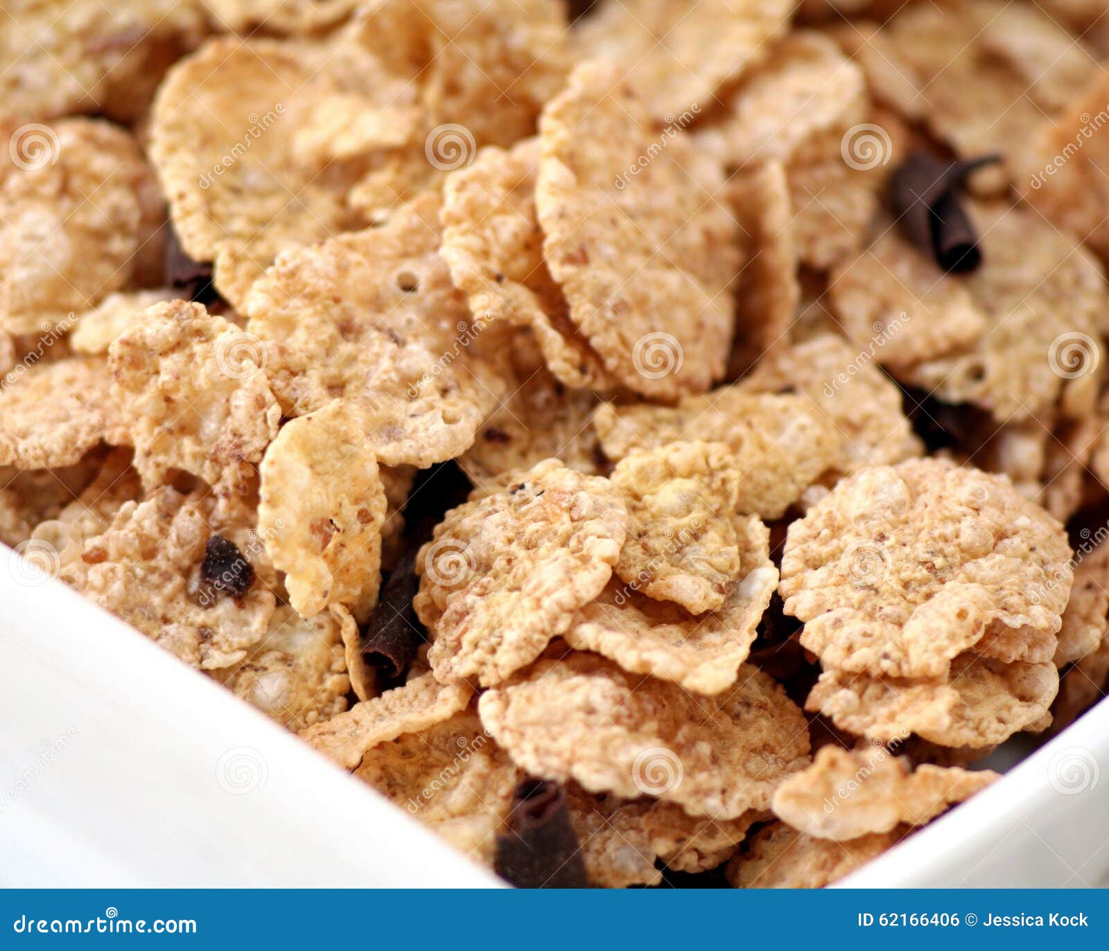 Cereals with chocolate stock photo. Image of corn, food 62166406