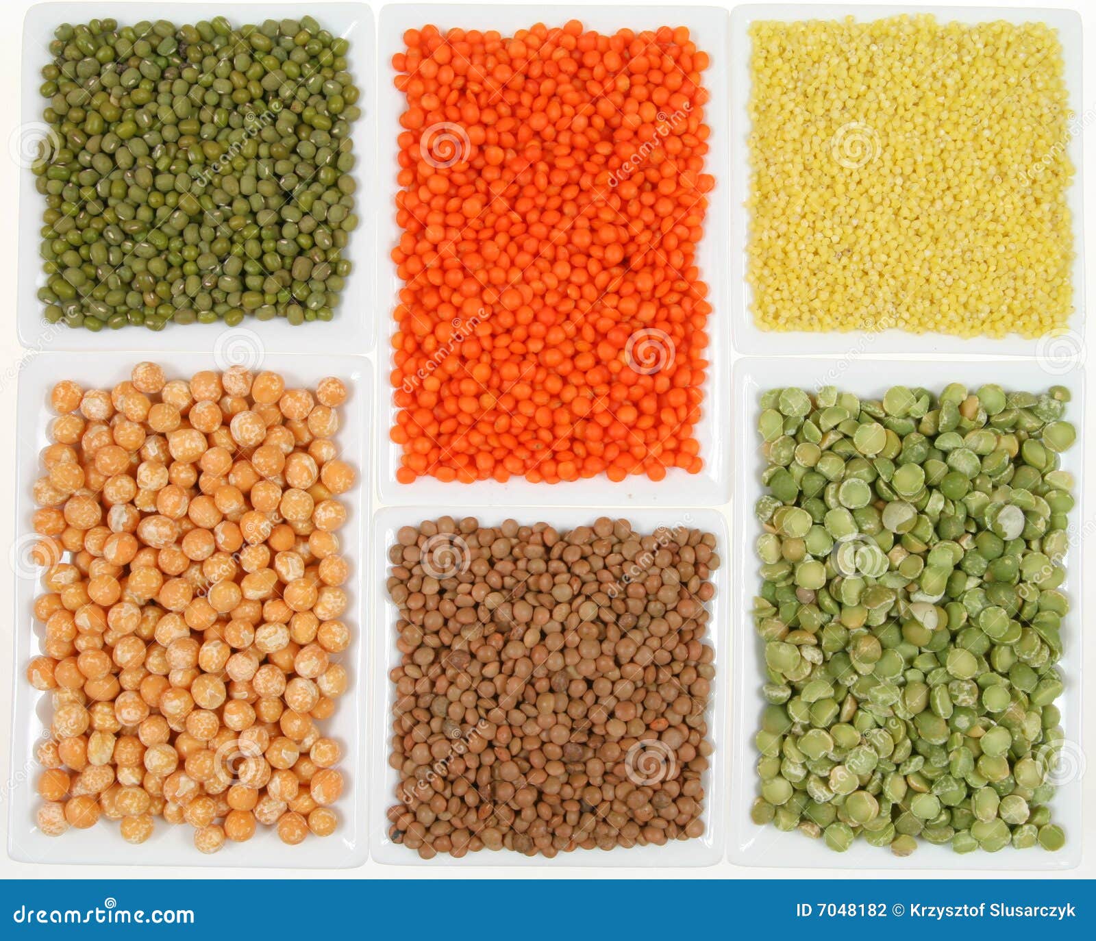 Cereals and legumes stock photo. Image of cereal, bean 7048182