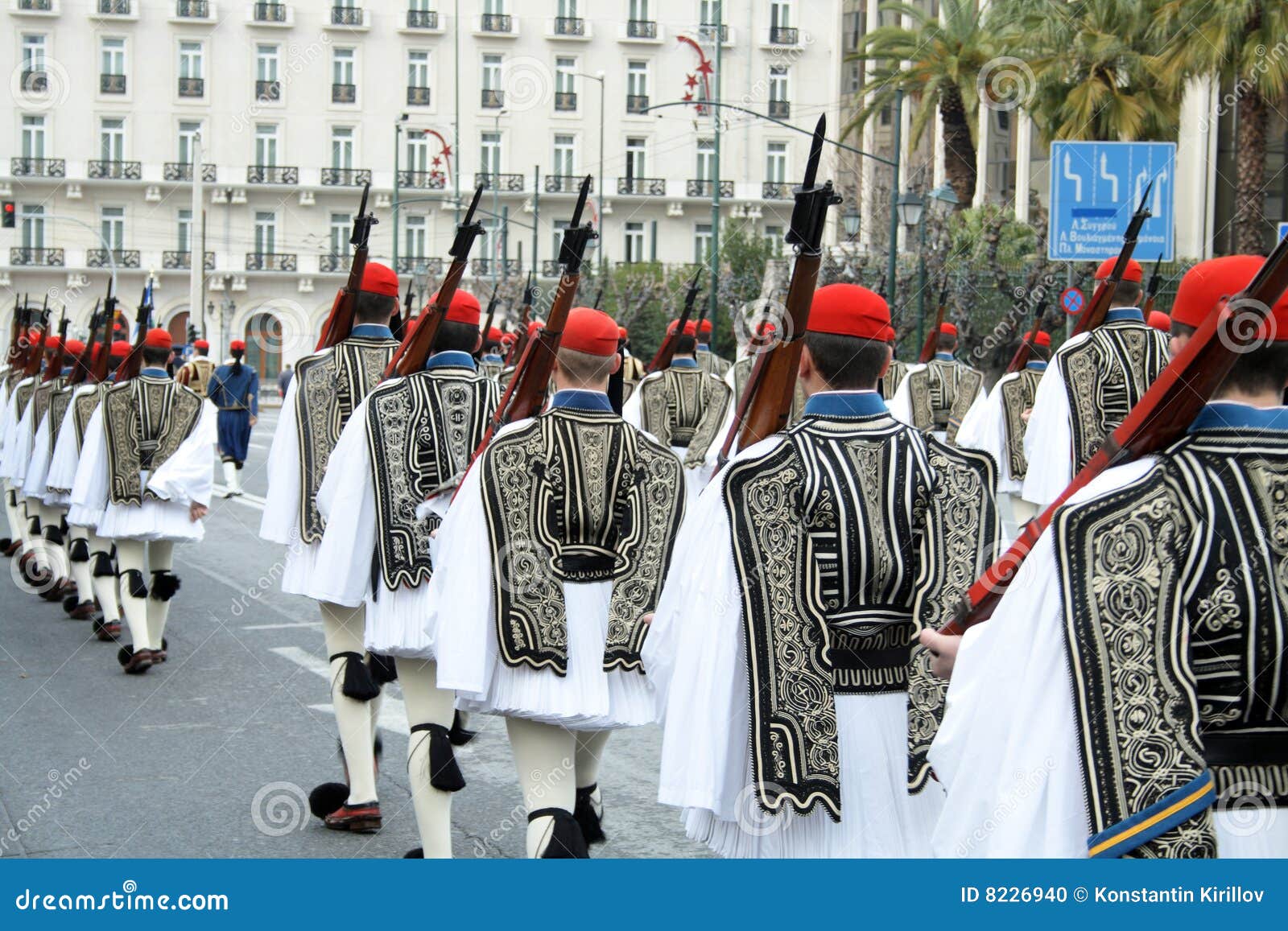 Ceremonial Parade in Athens Editorial Image Image of watch, tradition