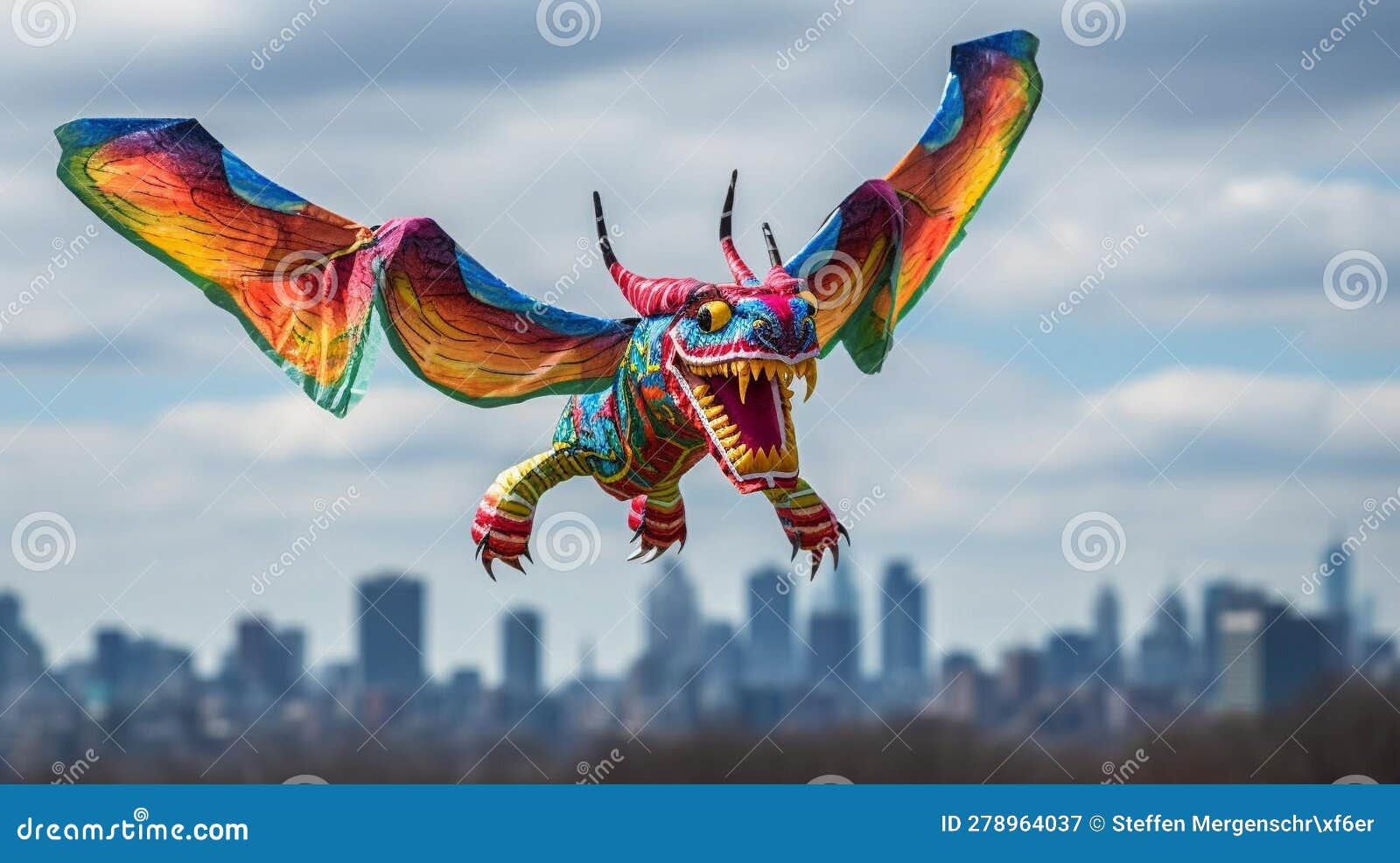 Cerf Volant Dragon , Chinois