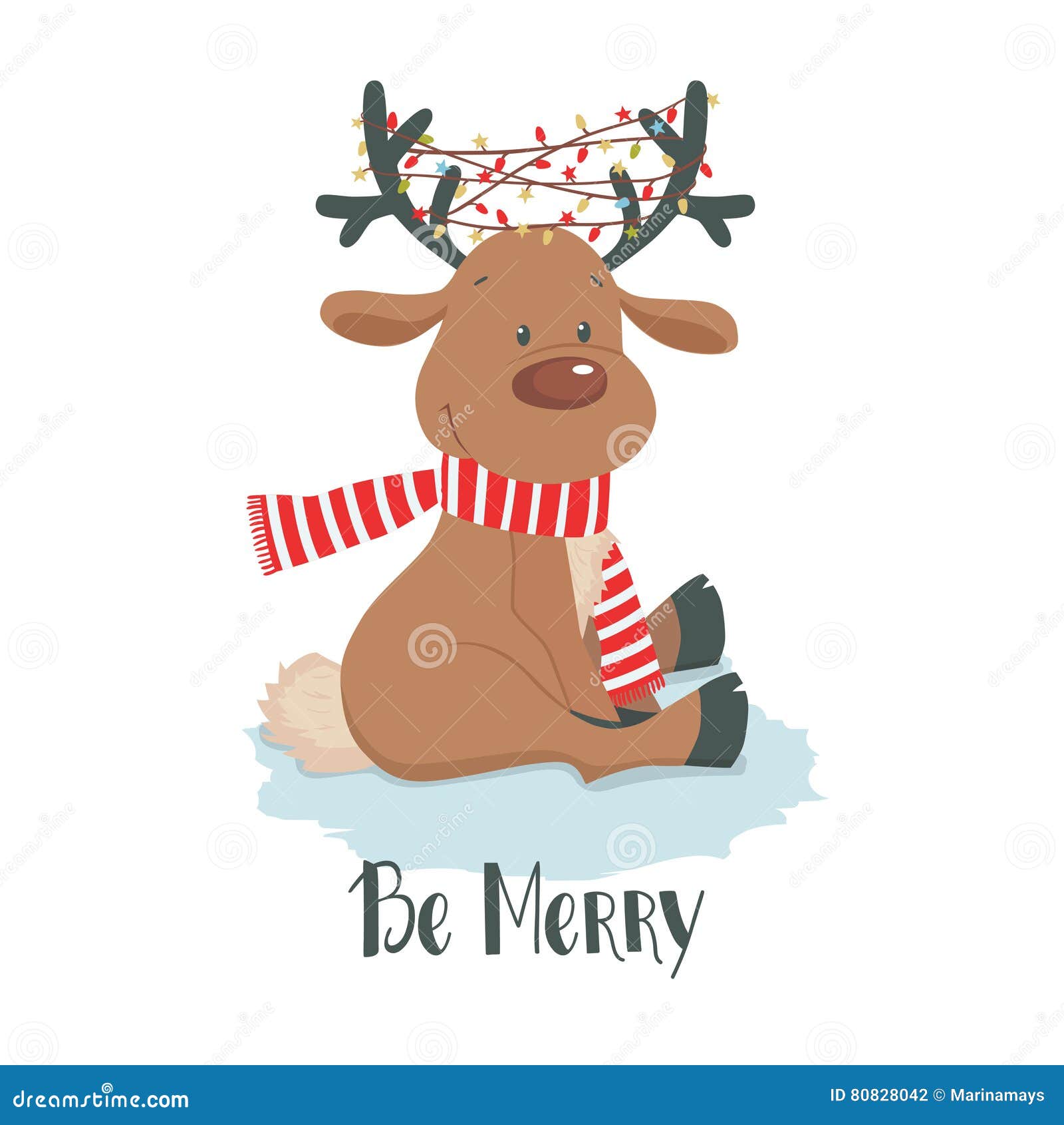 Cerfs Communs De Noel Renne Mignon Sur Un Fond Blanc Illustration De Vecteur Illustration Du Conception Caractere Cerfs Communs De Noel Renne Mignon Sur Un Fond Blanc Illustration De Vecteur Illustration Du Conception Caractere