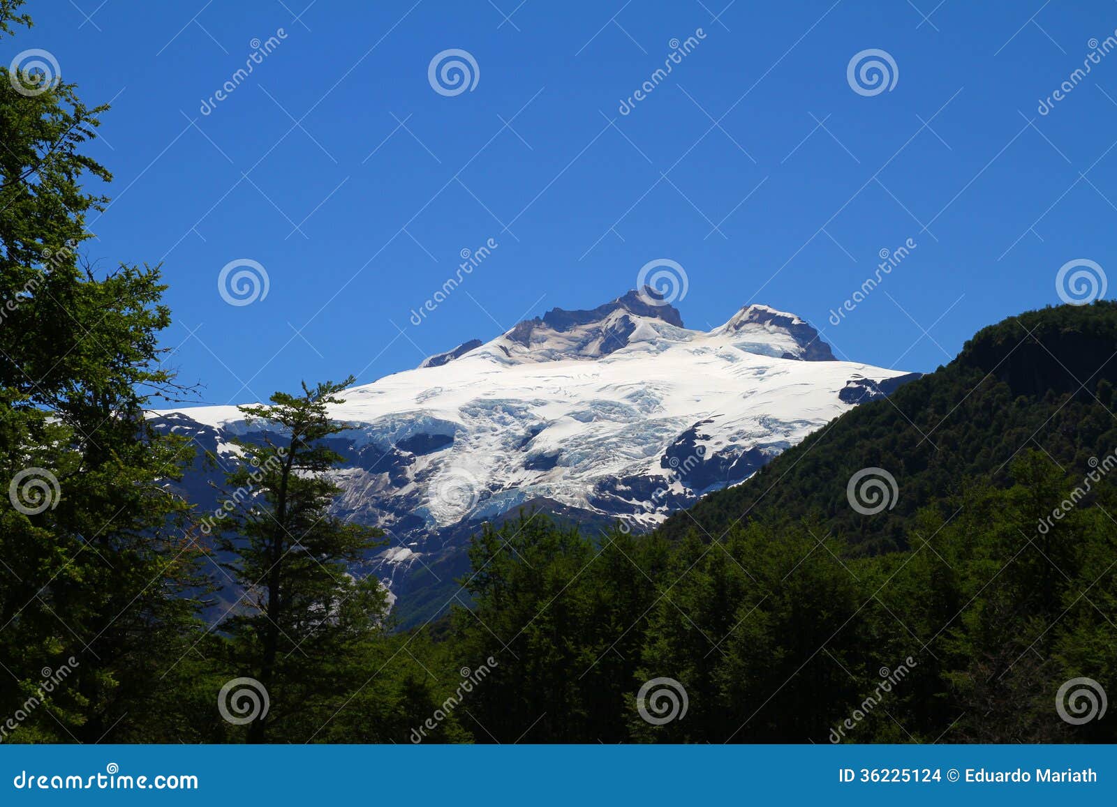 cerro tronador volcano - argentina