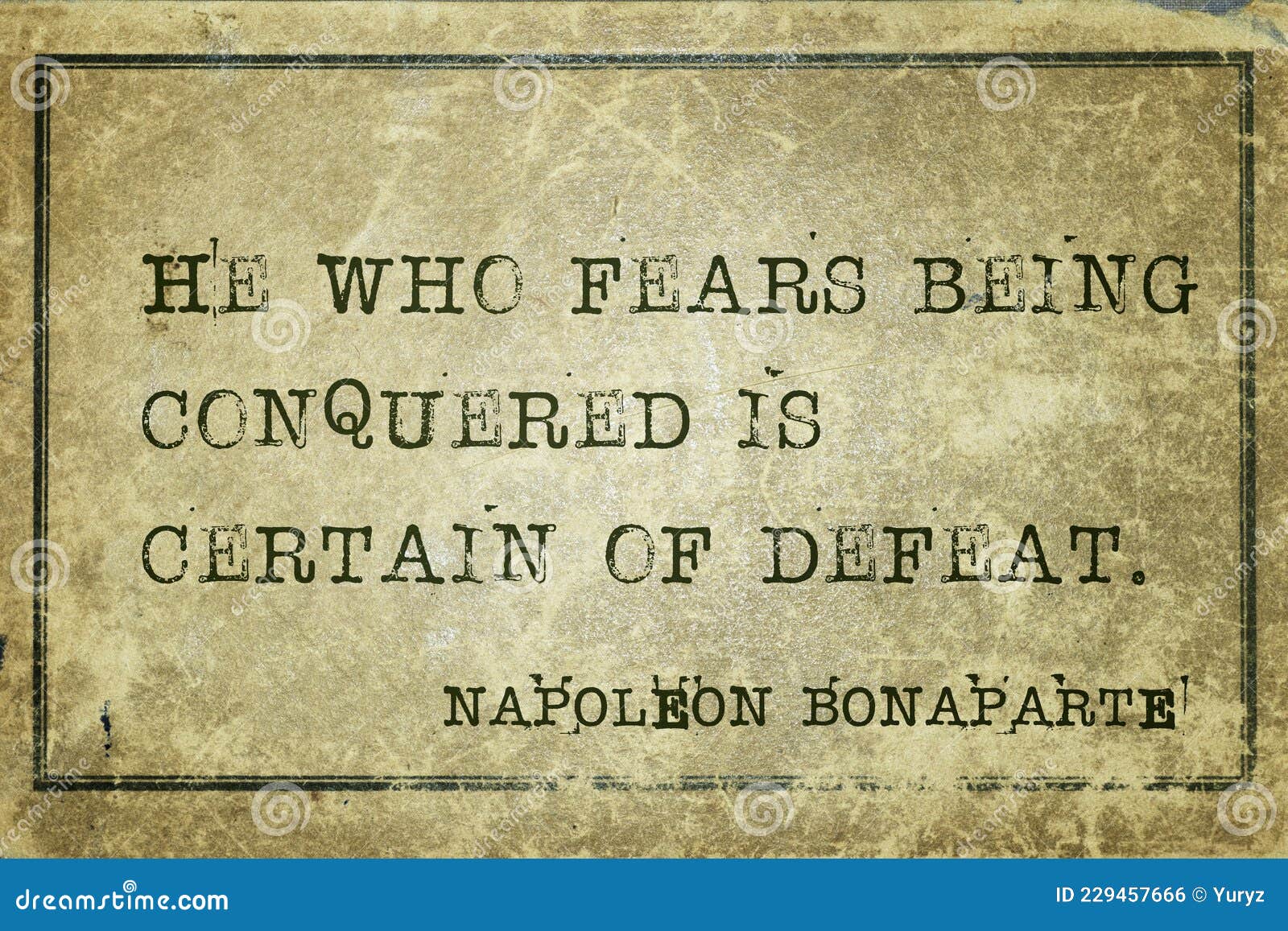 certain of defeat napoleon