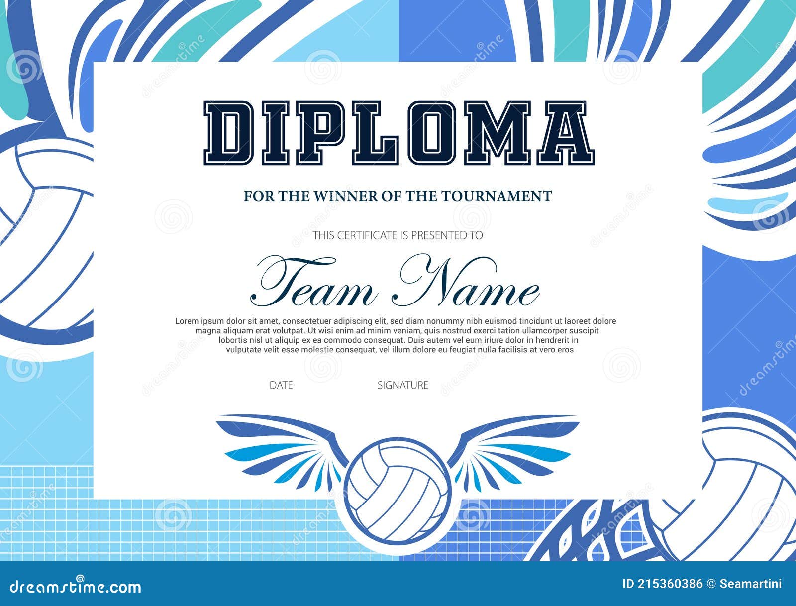 Modelo De Certificado Ou Diploma De Melhor Jogador Do Torneio De