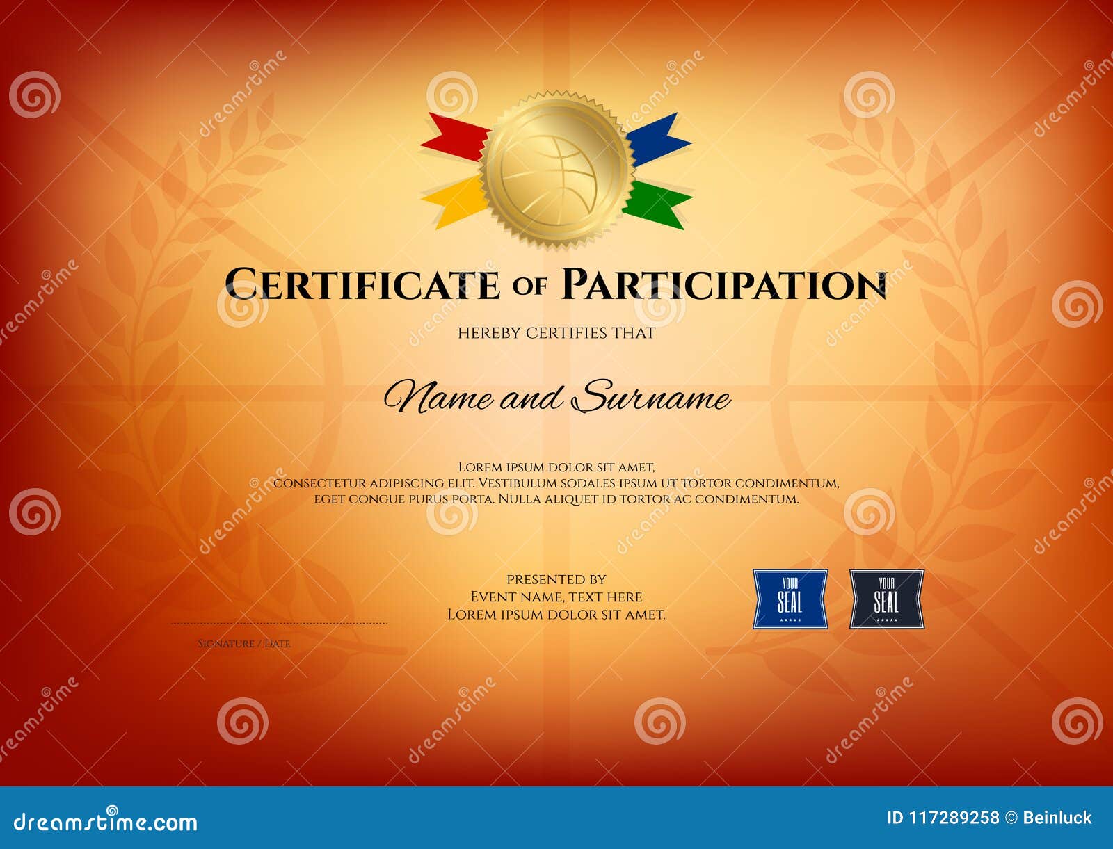 Certificate Template in Basketball Sport Theme with Basketball T Pertaining To Basketball Camp Certificate Template