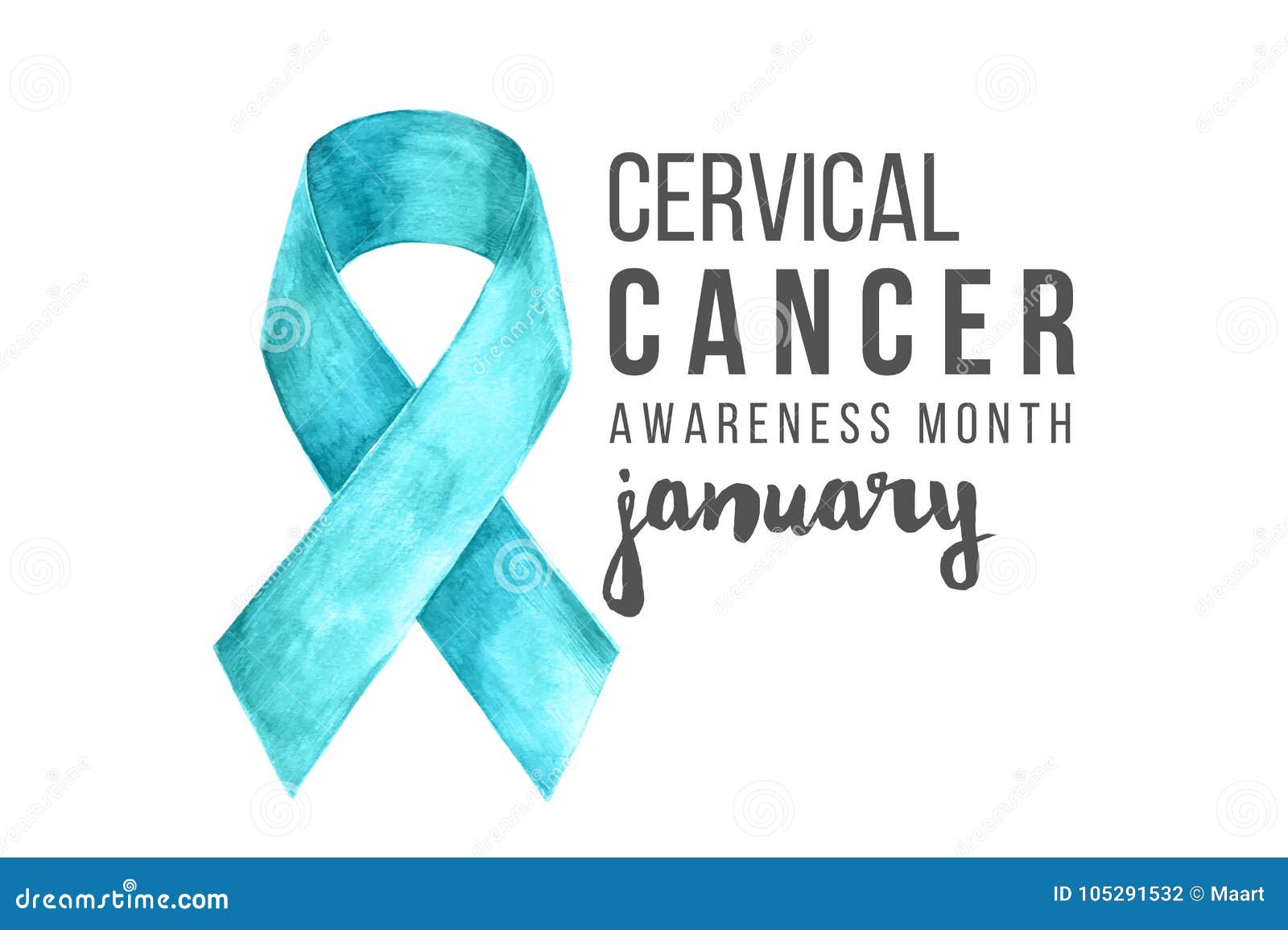 cervical cancer awareness month banner