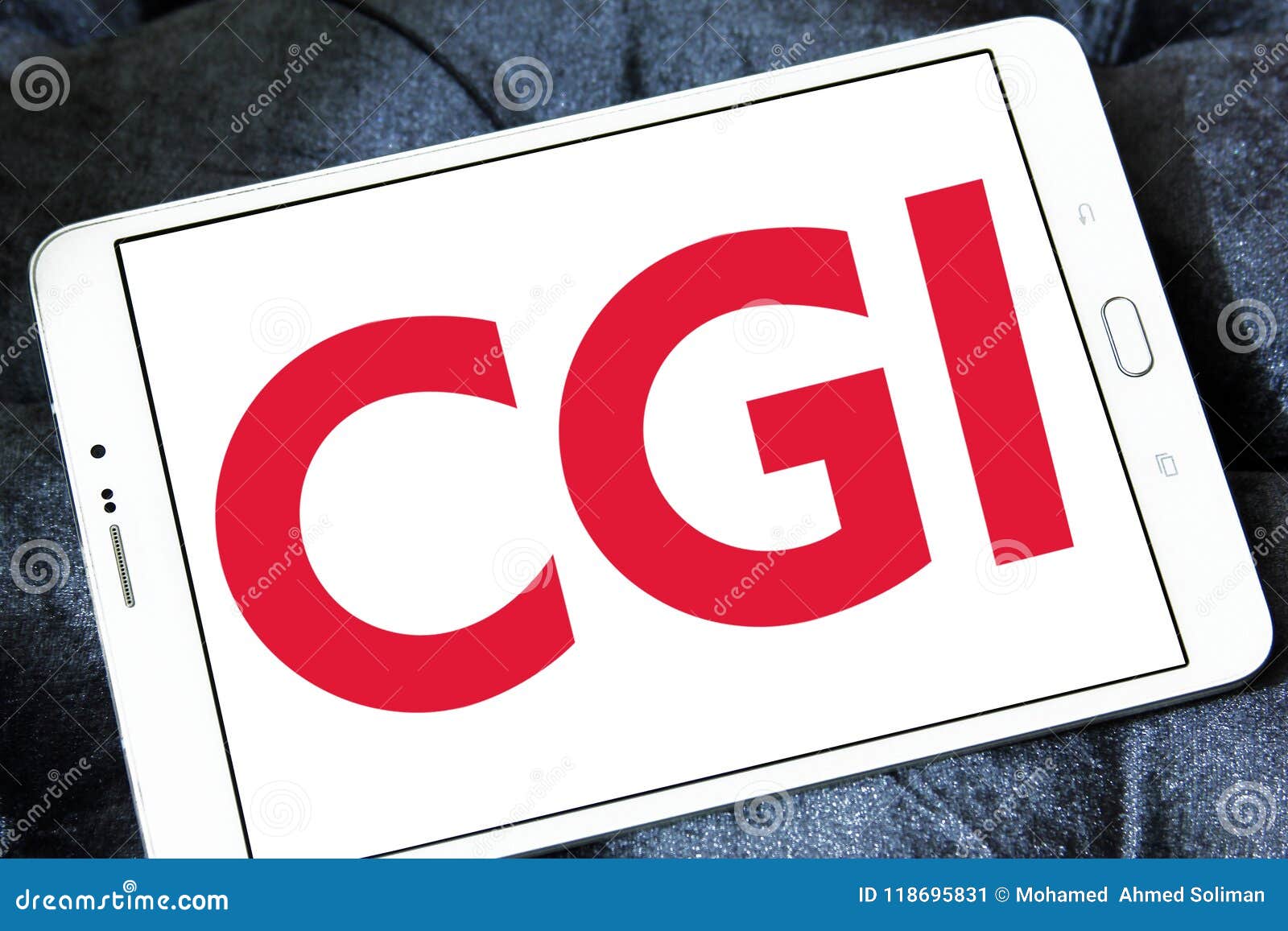 CGI Group logo editorial photo. Image of information 118695831