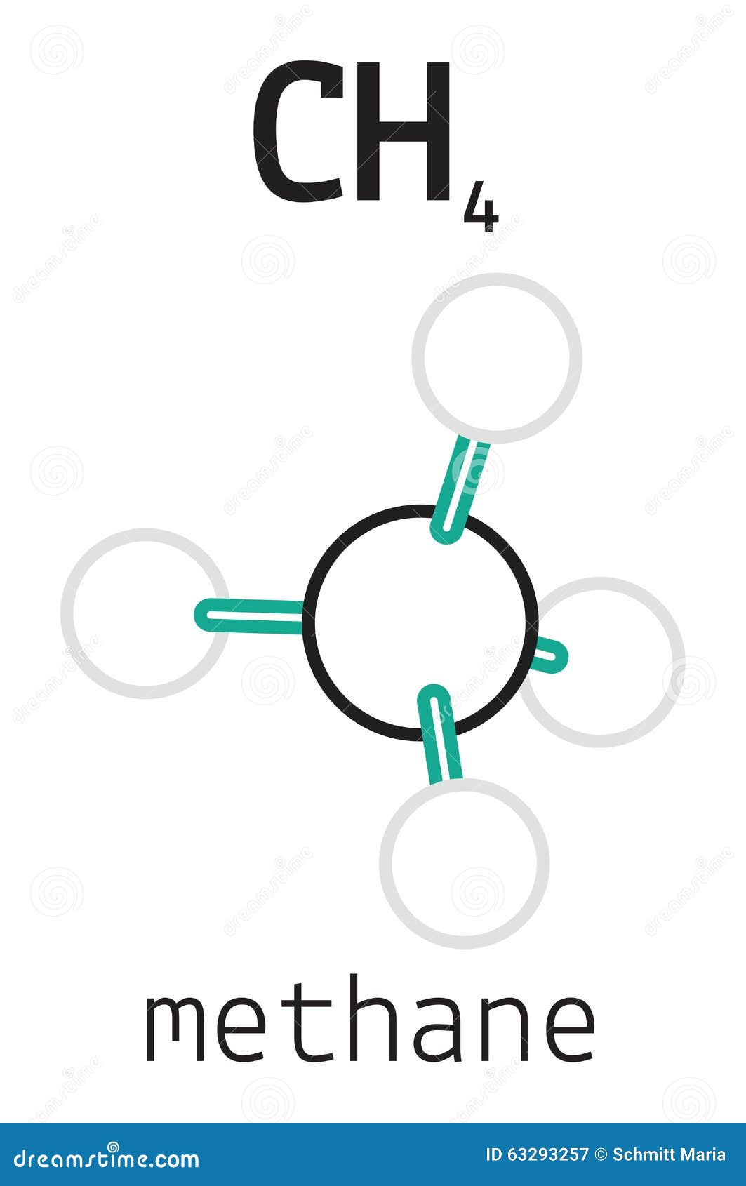 ch4 methane molecule