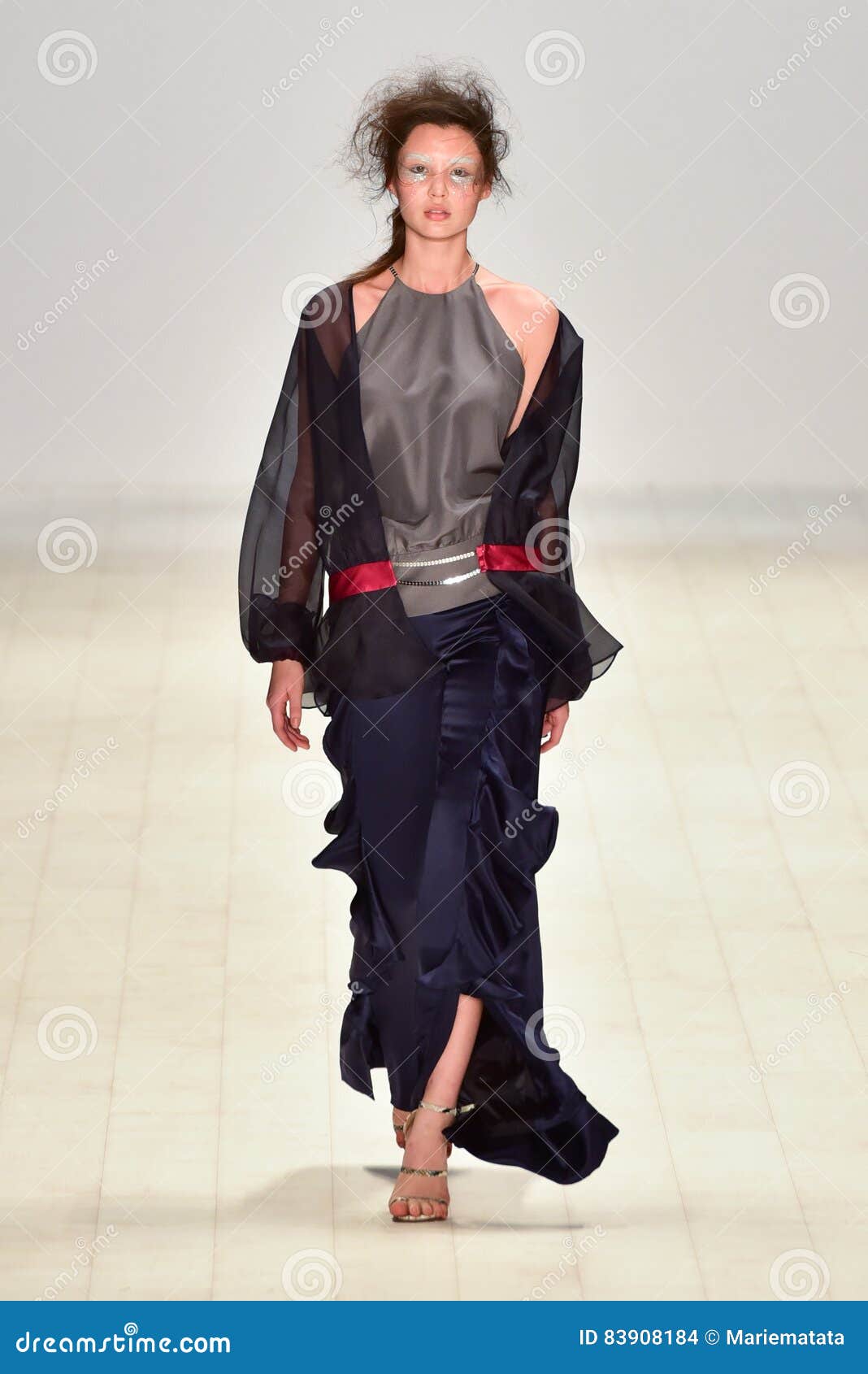 Chaddie fashion show editorial stock image. Image of elegant - 83908184