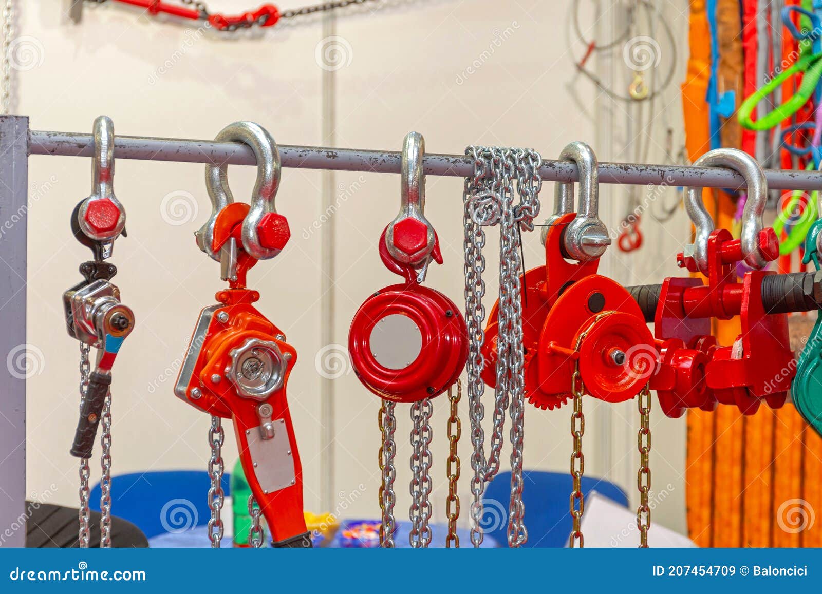 Chain Block Hoist stock image. Image of weight, hoist 207454709