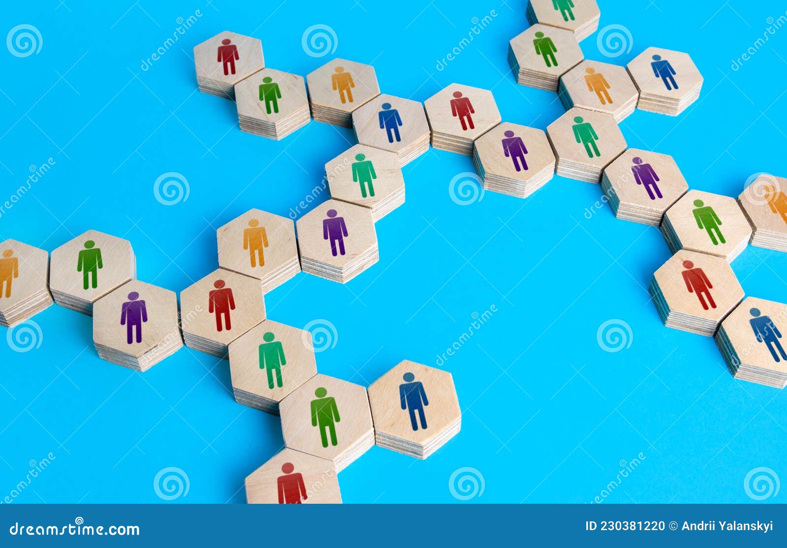 chain of communicating people. cooperation for solving tasks. unity and diversity. networking. multiculturalism. connecting