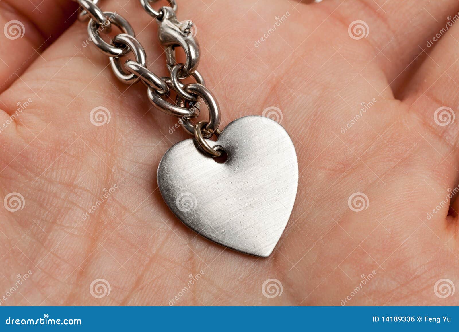 Chain and Heart Shape stock photo. Image of valentine 14189336
