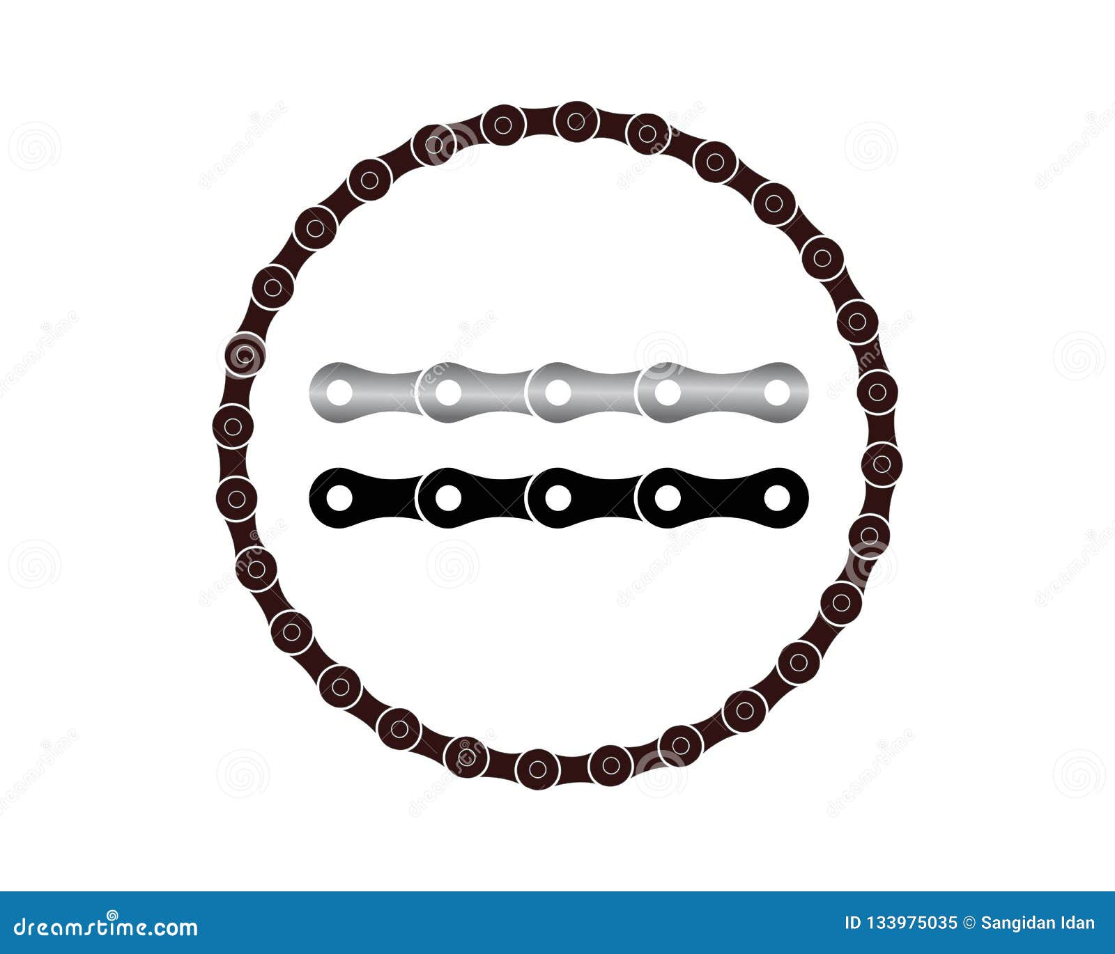 Chain Logo Concept Illustration Stock Vector - Illustration of ...