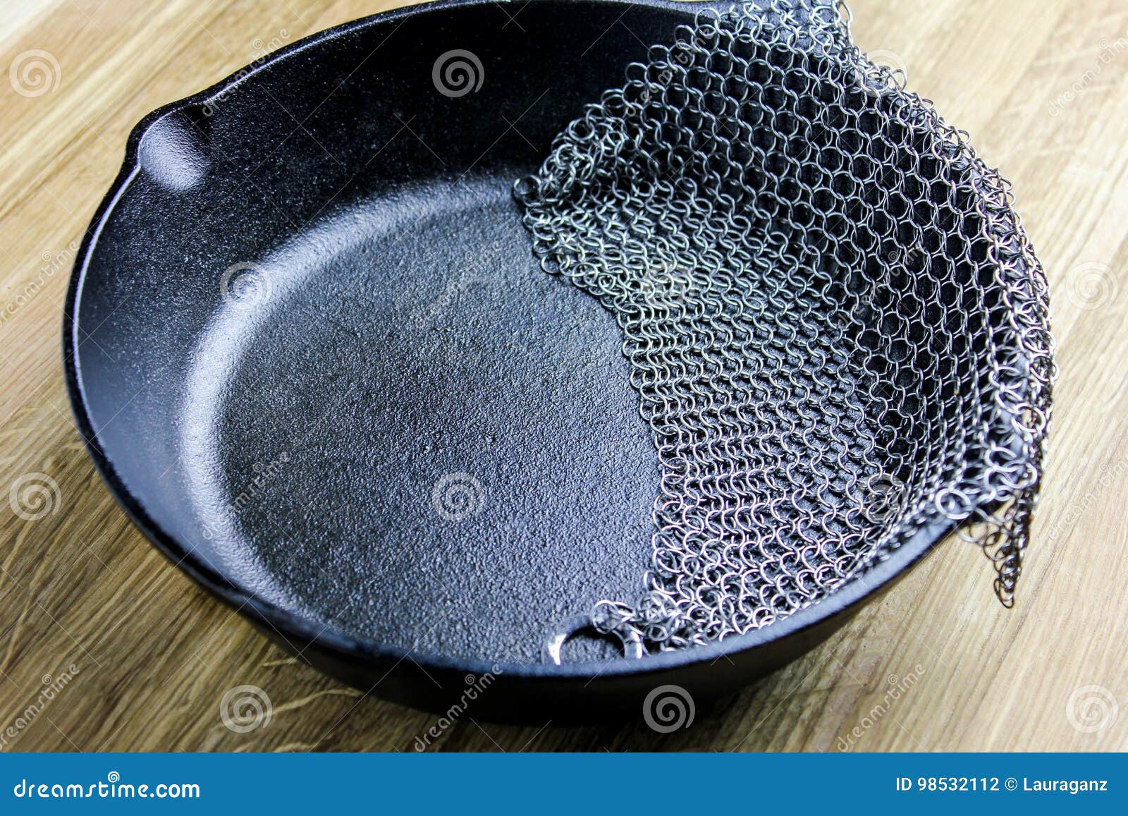 Chain Mail stock photo. Image of cleaner, metal, horizontal 98532112