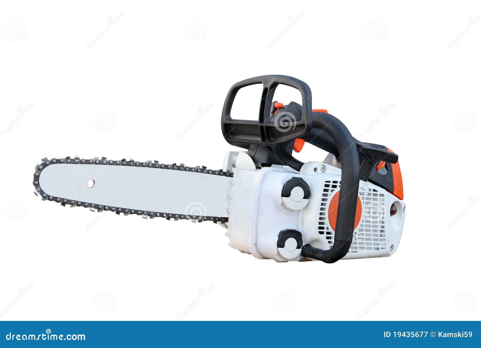 Chain saw stock image. Image of tools, construction, sawyer 19435677