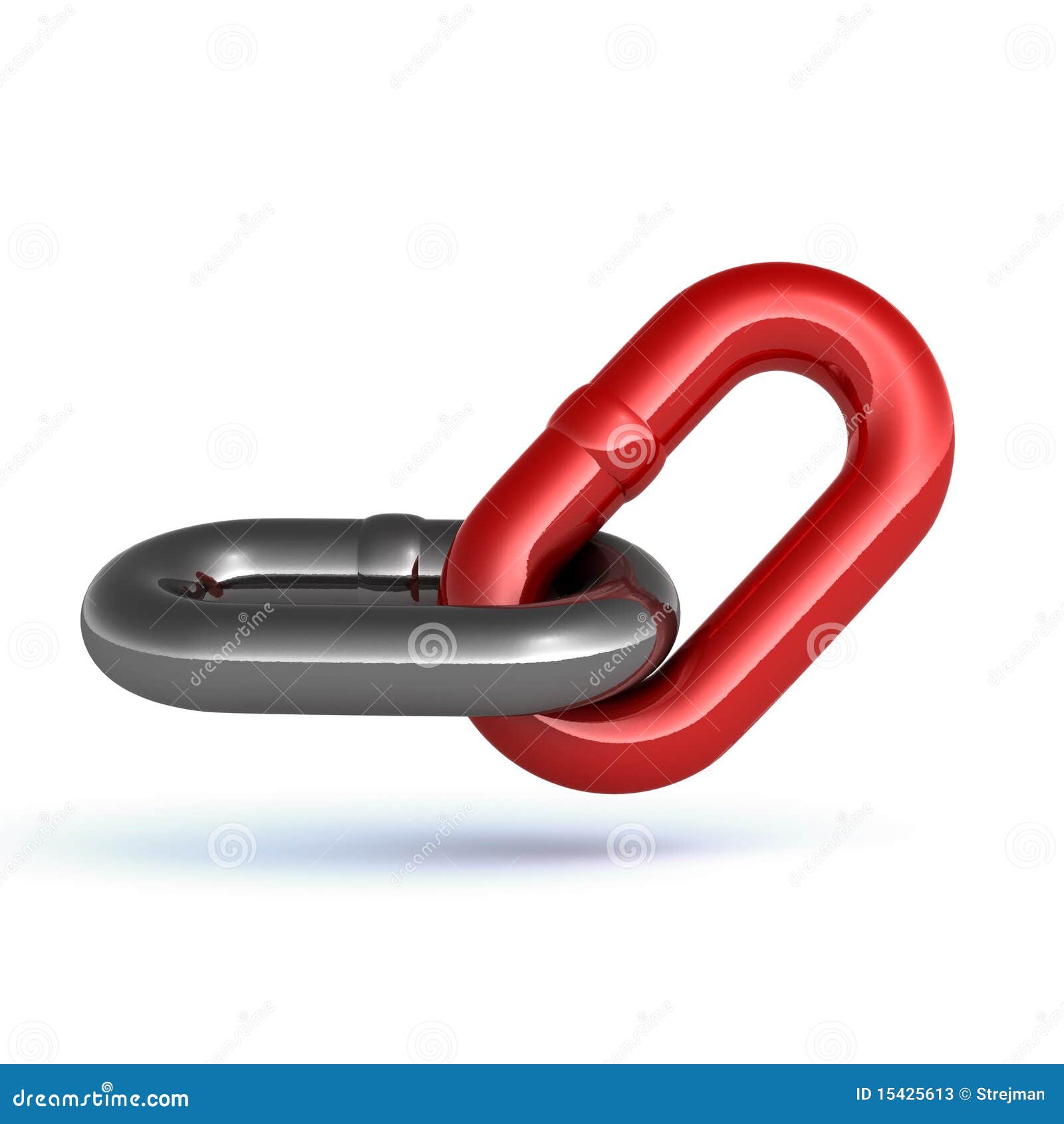 Chain symbol stock illustration. Illustration of object 15425613