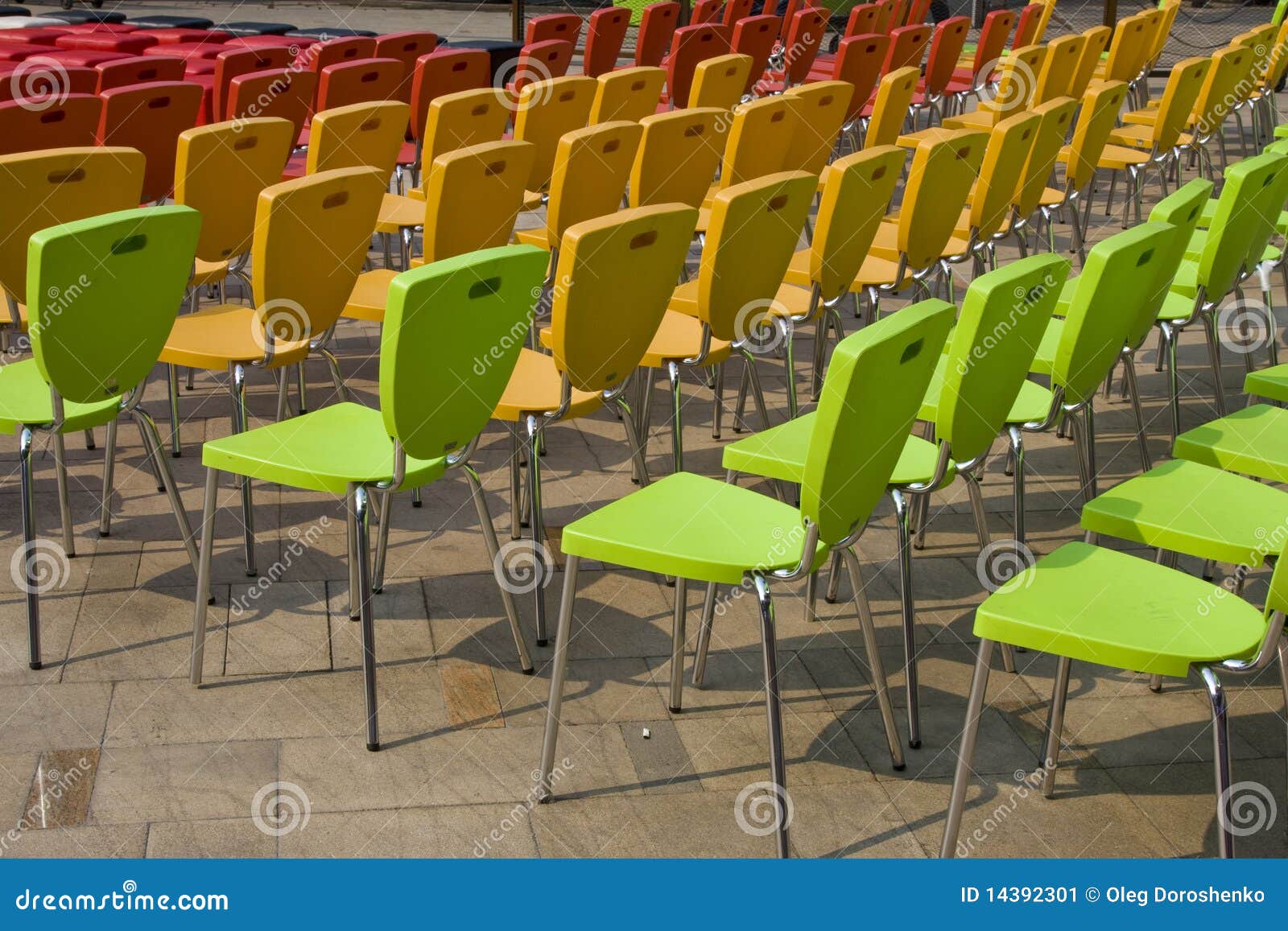 Chair arrangement stock image. Image of array, arranged 14392301