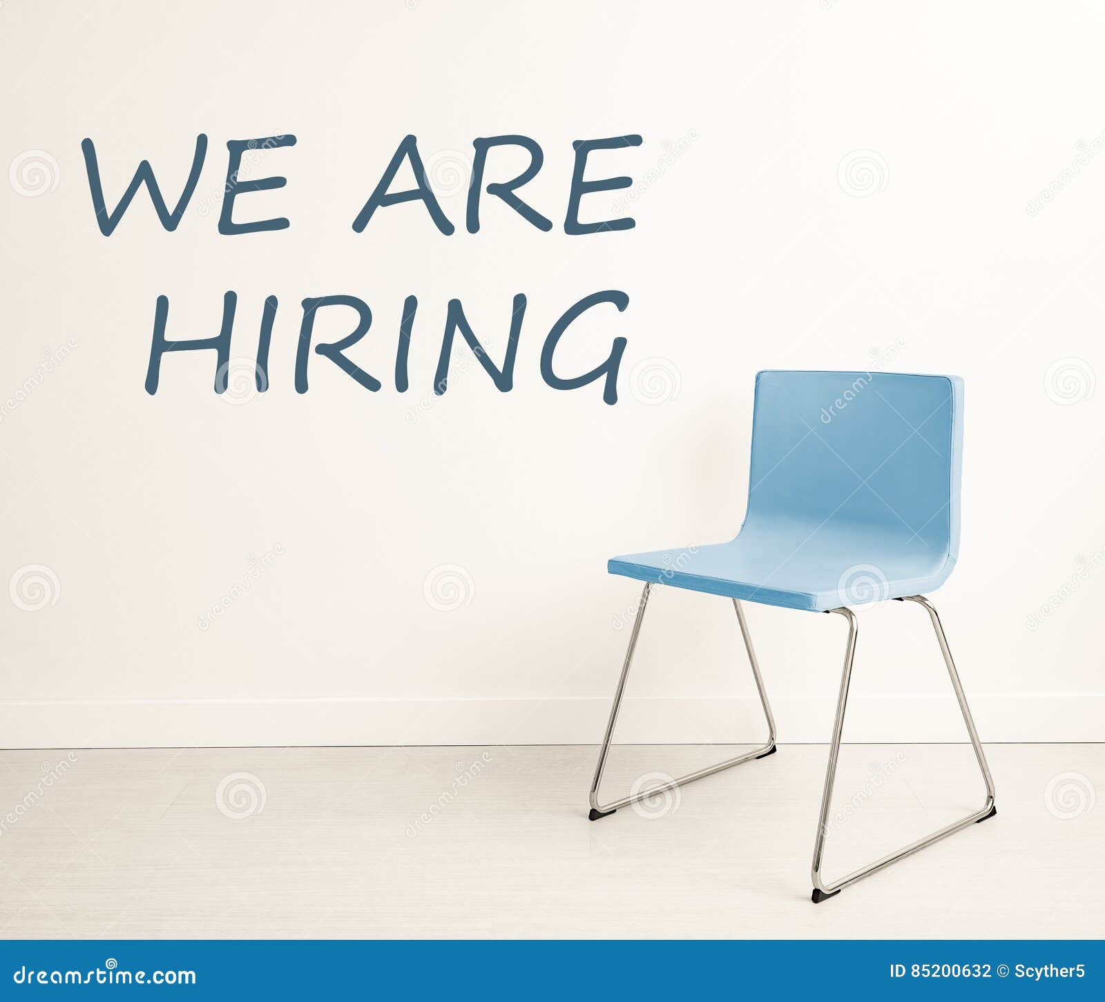 chair background concept - recruitment hire hiring interview