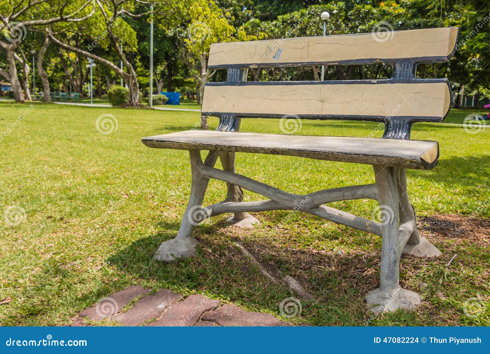 Chair in Garden Background Thailand Stock Photo - Image of chair, furniture:  47082224